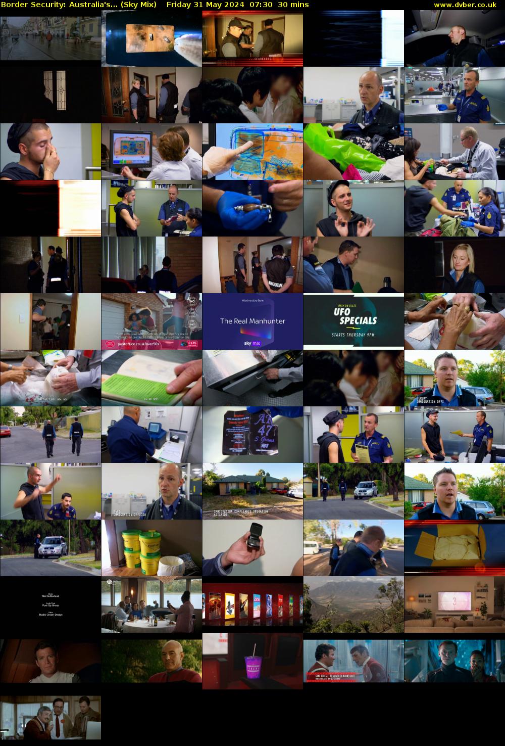Border Security: Australia's... (Sky Mix) Friday 31 May 2024 07:30 - 08:00