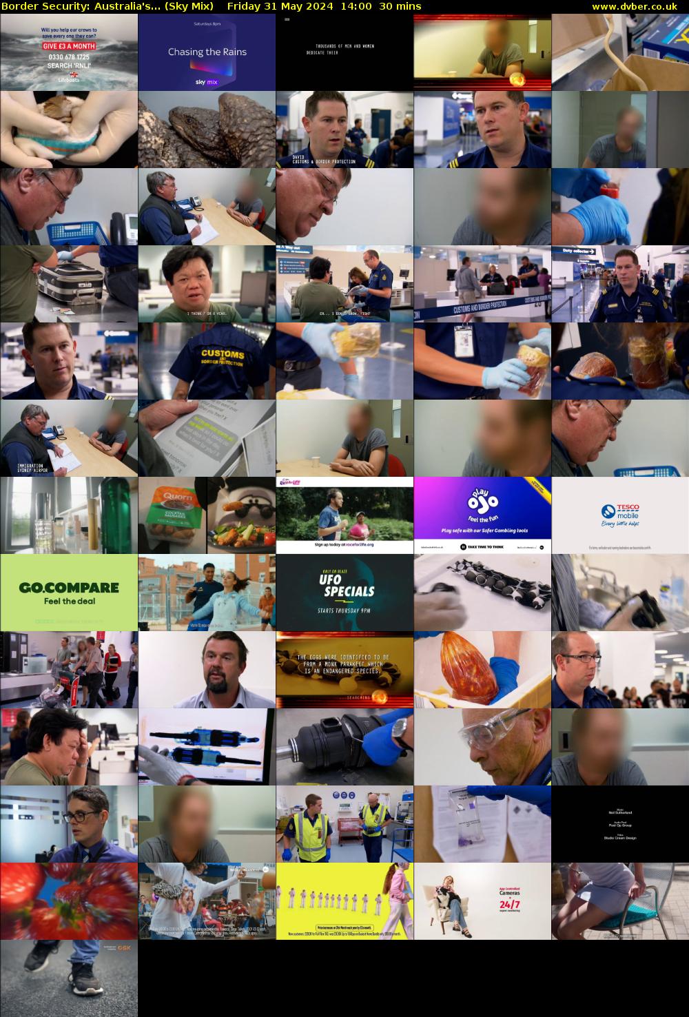 Border Security: Australia's... (Sky Mix) Friday 31 May 2024 14:00 - 14:30