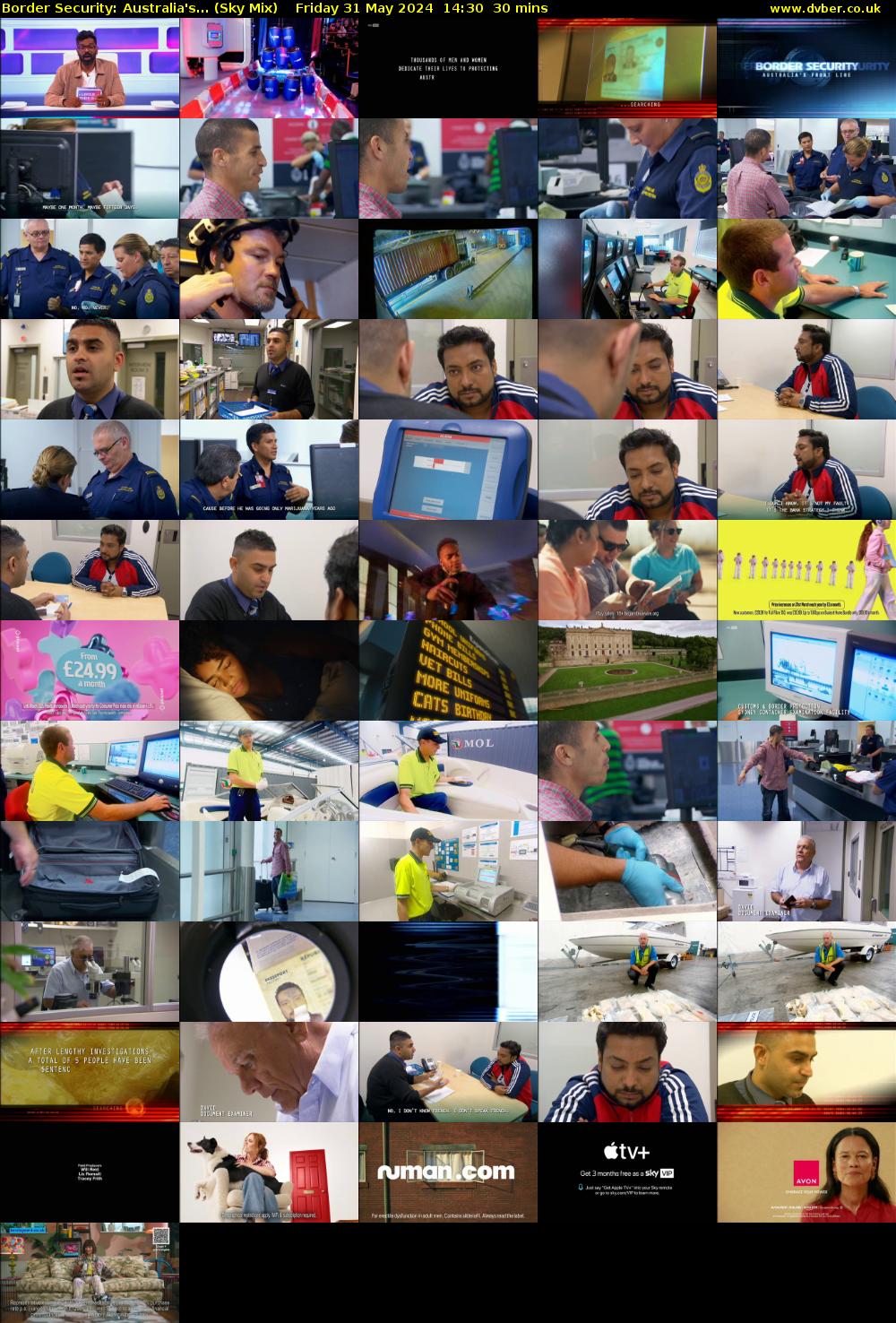 Border Security: Australia's... (Sky Mix) Friday 31 May 2024 14:30 - 15:00