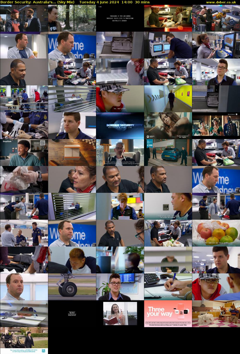 Border Security: Australia's... (Sky Mix) Tuesday 4 June 2024 14:00 - 14:30
