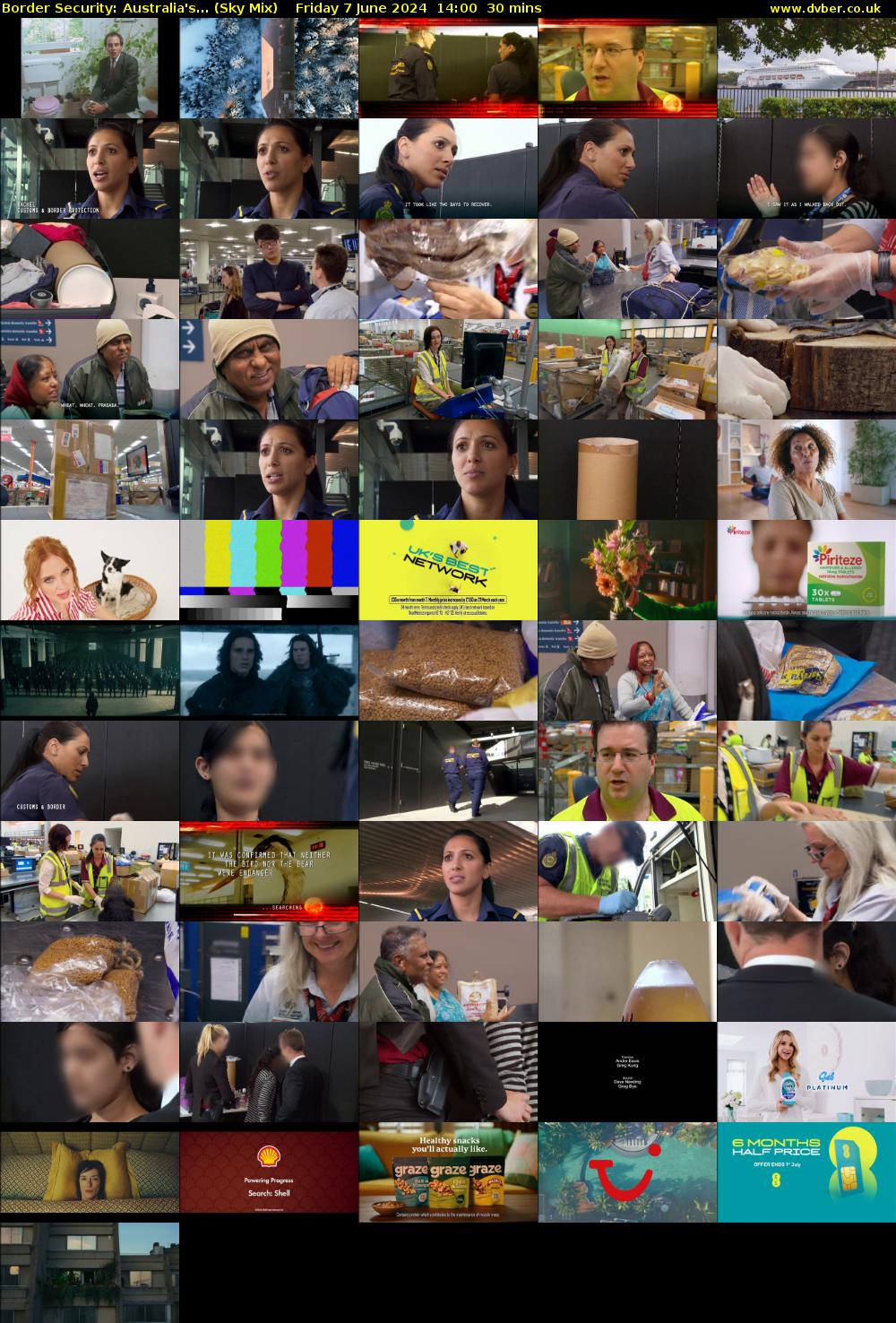 Border Security: Australia's... (Sky Mix) Friday 7 June 2024 14:00 - 14:30