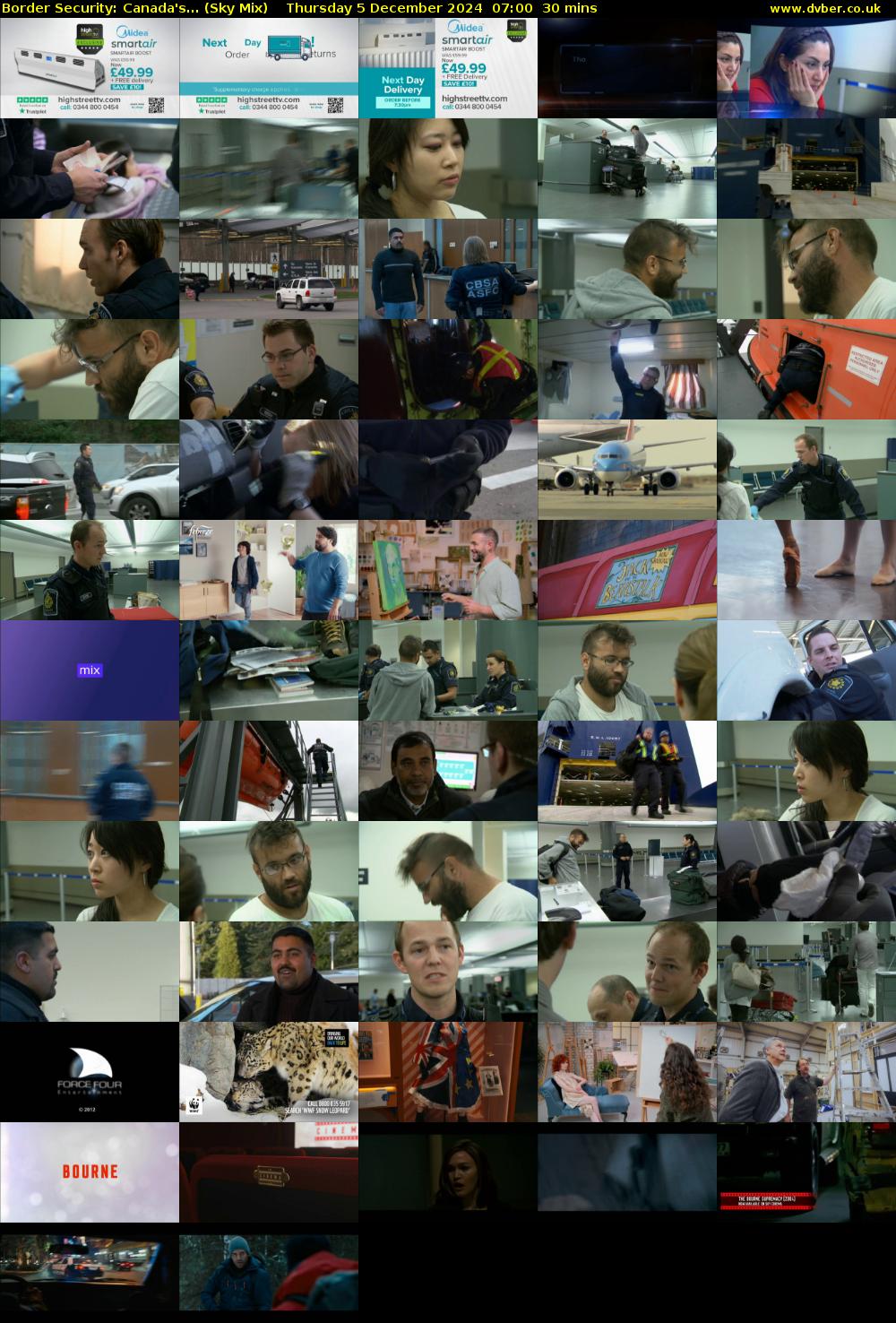 Border Security: Canada's... (Sky Mix) Thursday 5 December 2024 07:00 - 07:30
