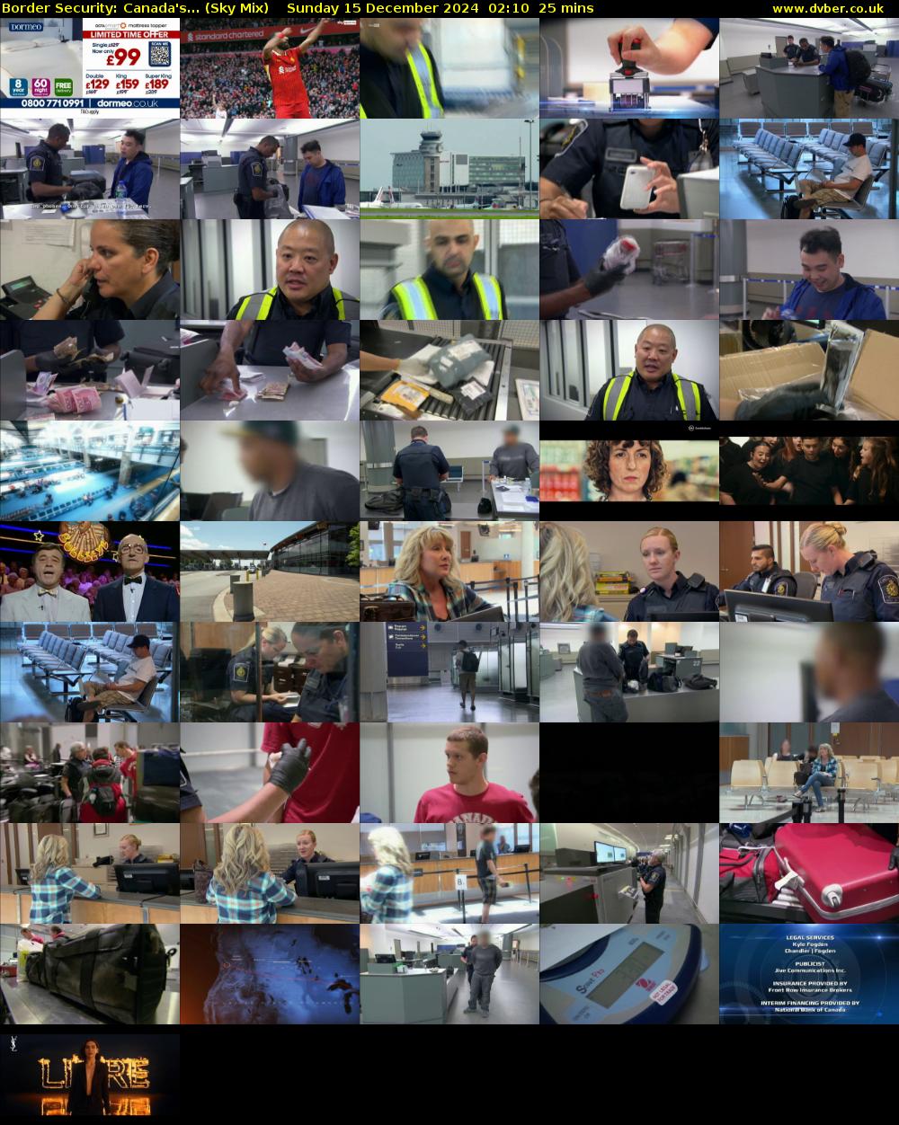 Border Security: Canada's... (Sky Mix) Sunday 15 December 2024 02:10 - 02:35