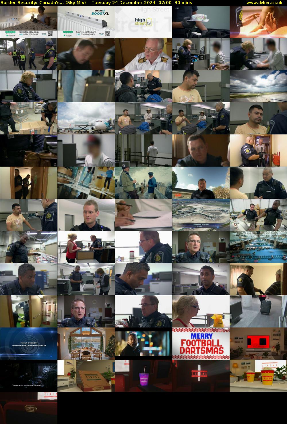 Border Security: Canada's... (Sky Mix) Tuesday 24 December 2024 07:00 - 07:30