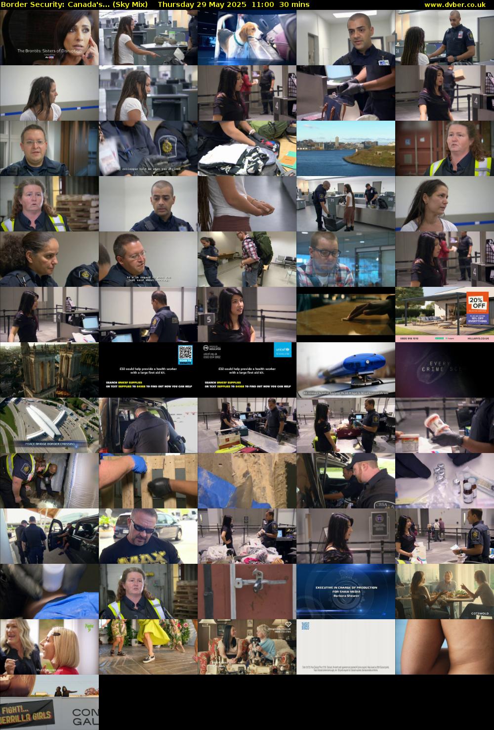 Border Security: Canada's... (Sky Mix) Thursday 29 May 2025 11:00 - 11:30