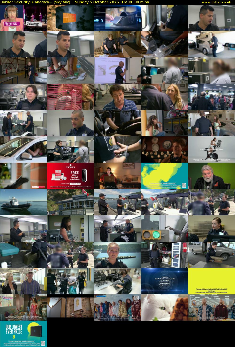 Border Security: Canada's... (Sky Mix) Sunday 5 October 2025 16:30 - 17:00