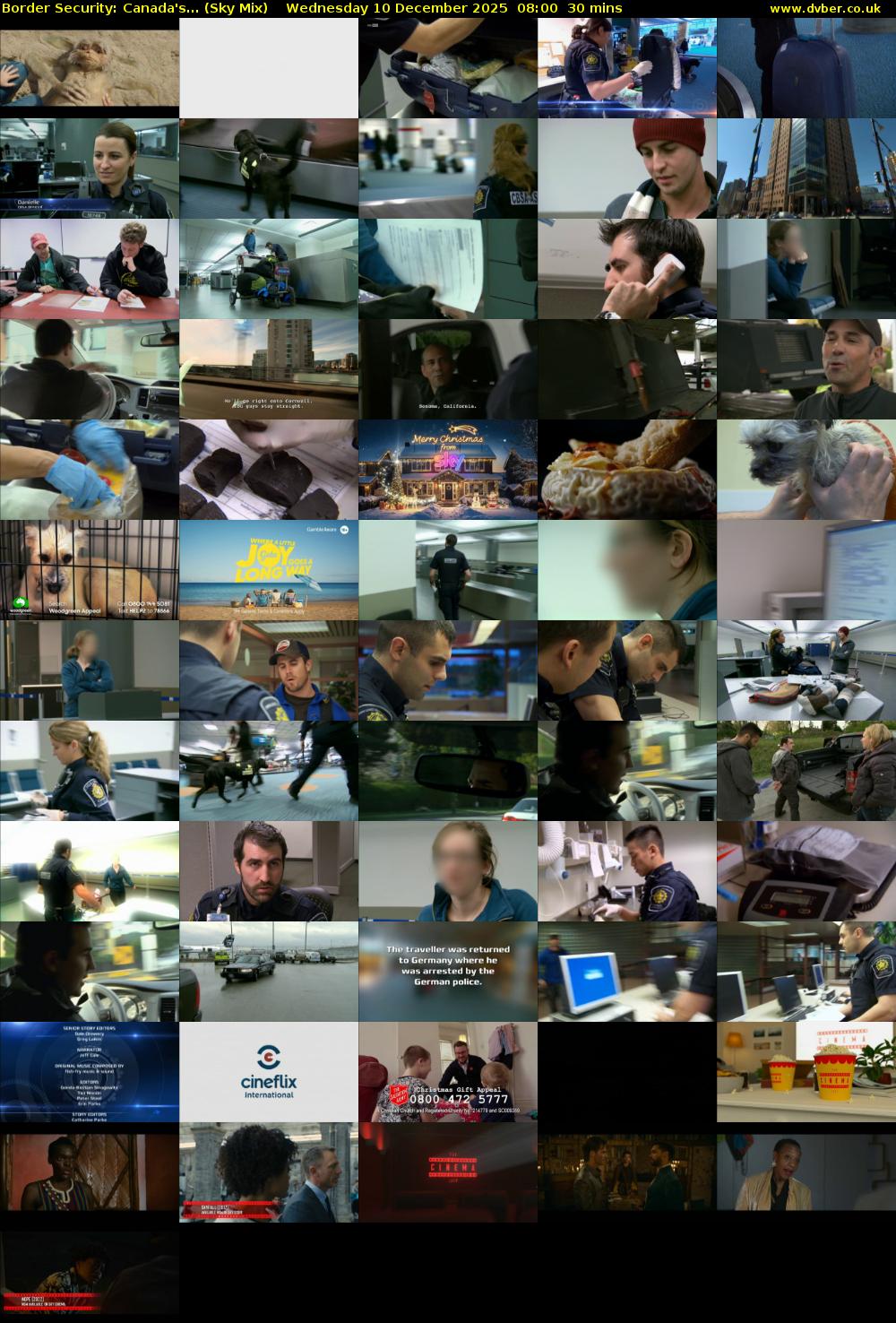 Border Security: Canada's... (Sky Mix) Wednesday 10 December 2025 08:00 - 08:30