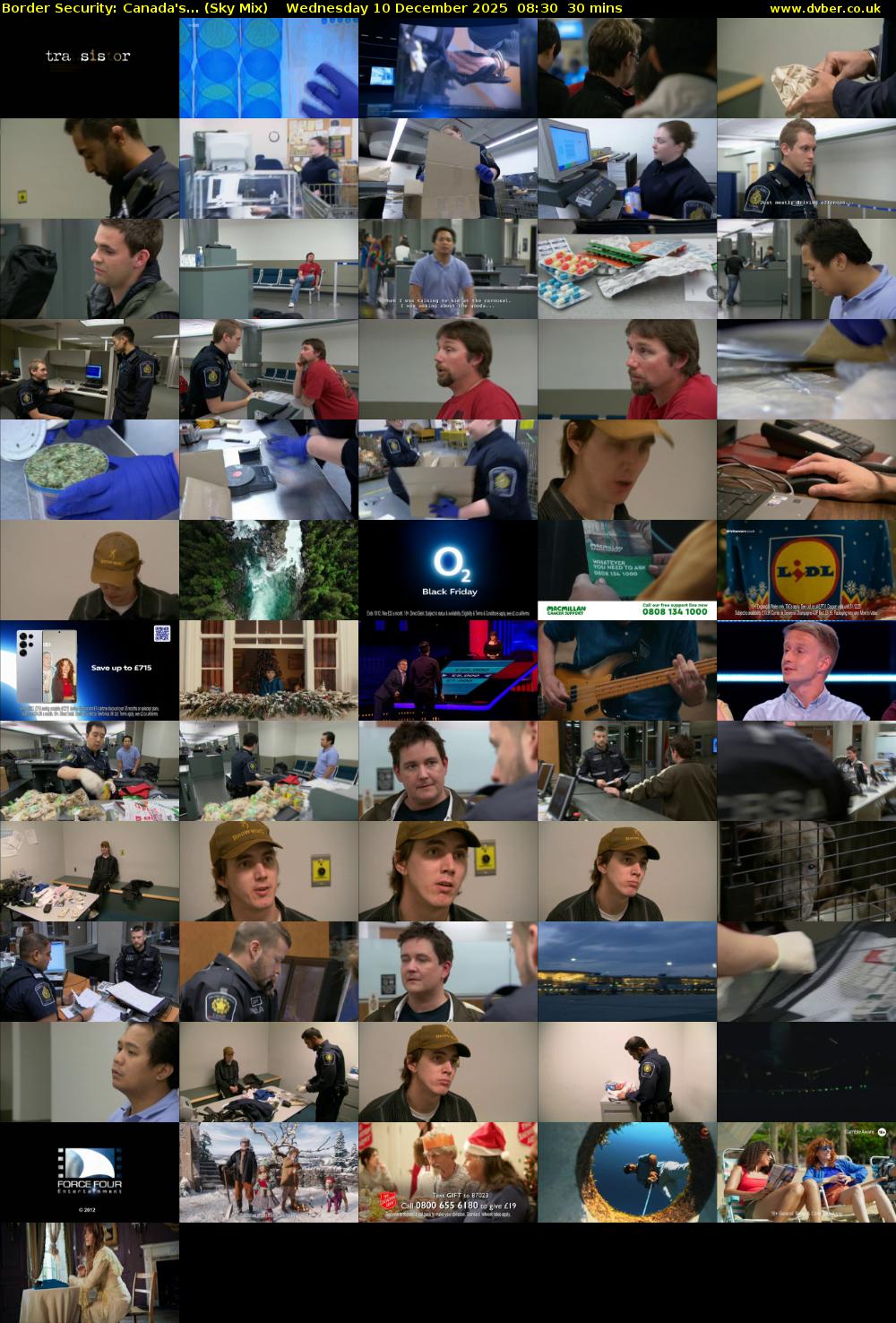 Border Security: Canada's... (Sky Mix) Wednesday 10 December 2025 08:30 - 09:00