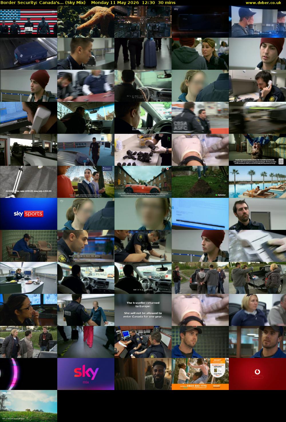 Border Security: Canada's... (Sky Mix) Monday 11 May 2026 12:30 - 13:00
