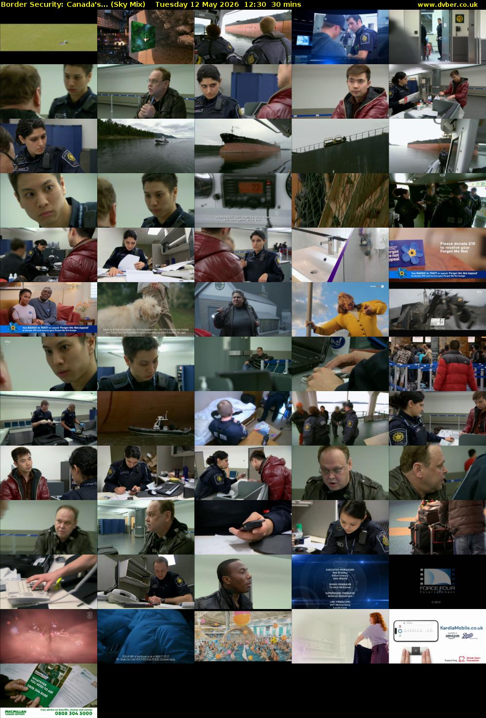 Border Security: Canada's... (Sky Mix) Tuesday 12 May 2026 12:30 - 13:00