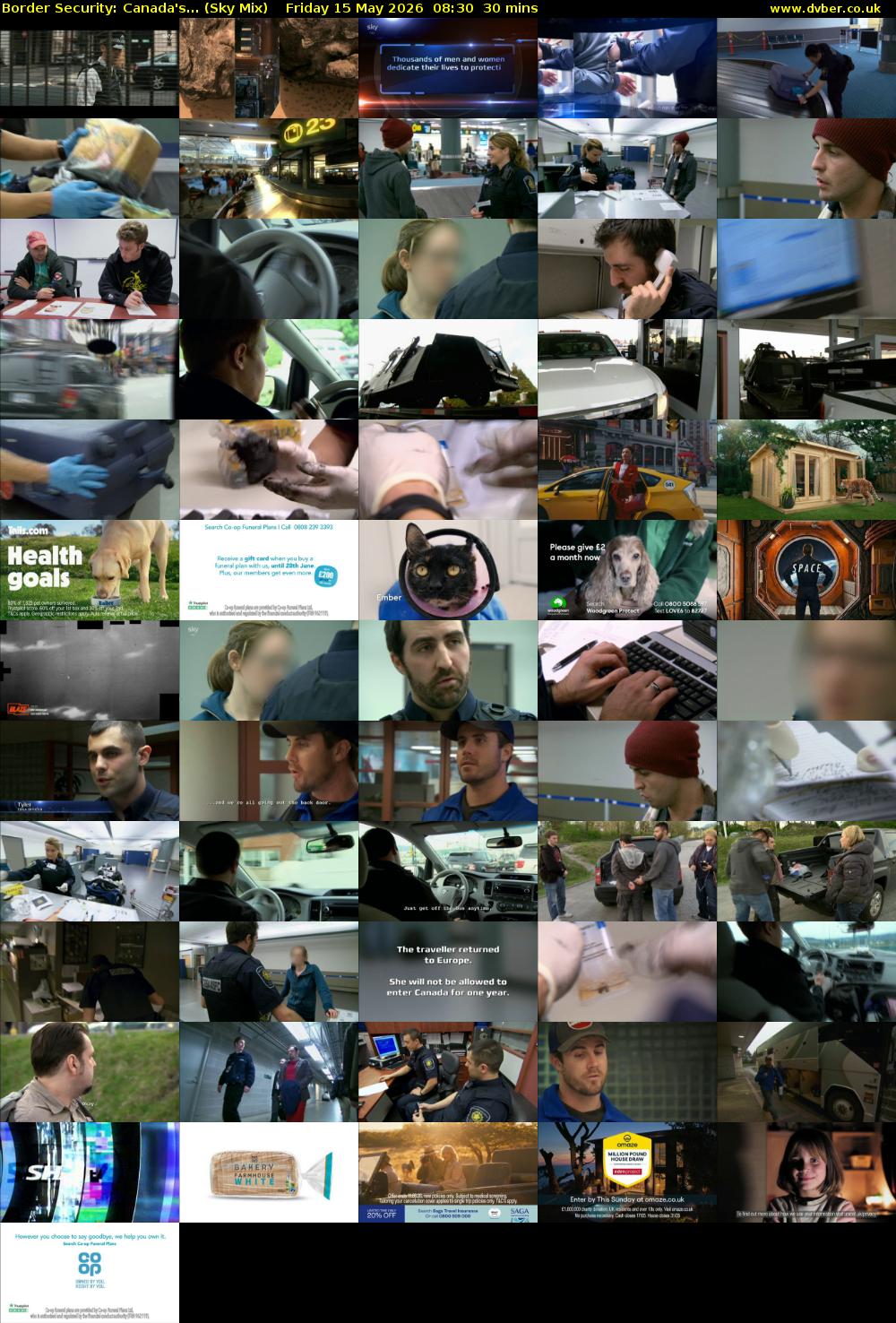 Border Security: Canada's... (Sky Mix) Friday 15 May 2026 08:30 - 09:00