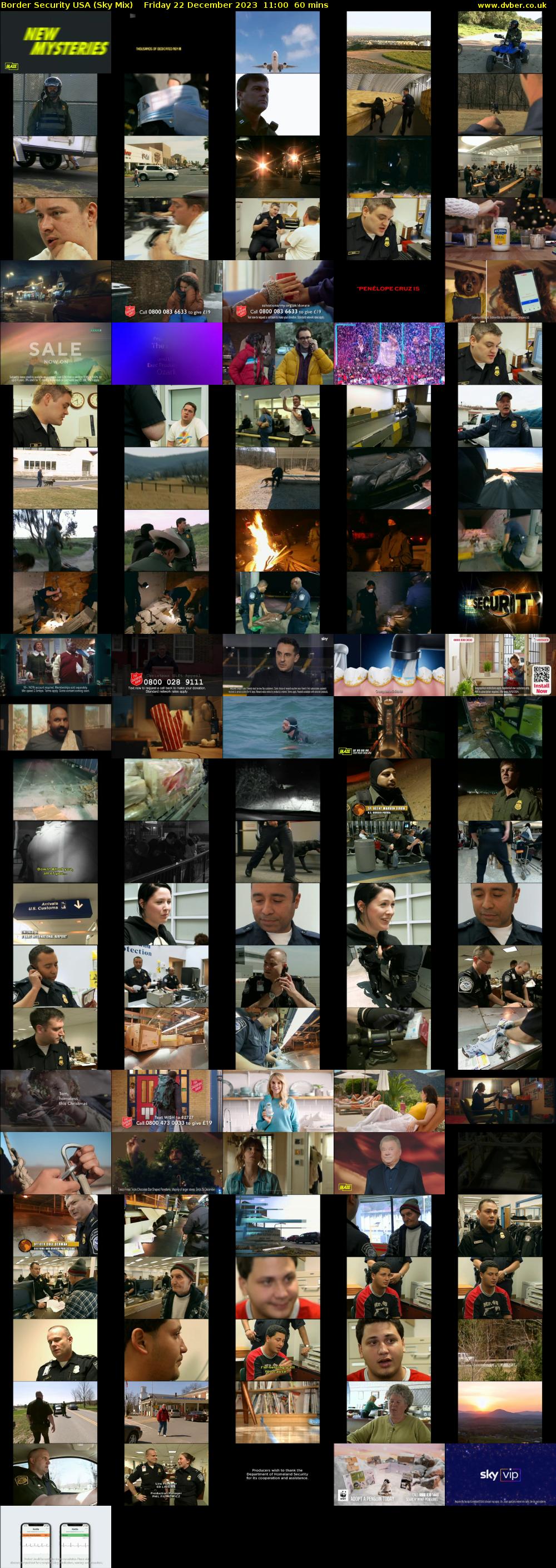 Border Security USA (Sky Mix) Friday 22 December 2023 11:00 - 12:00