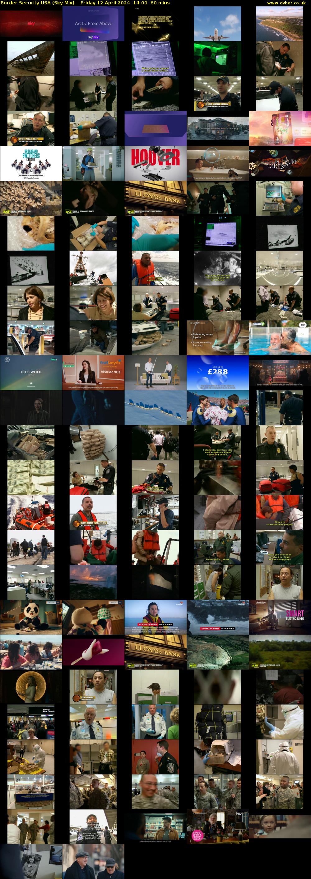Border Security USA (Sky Mix) Friday 12 April 2024 14:00 - 15:00