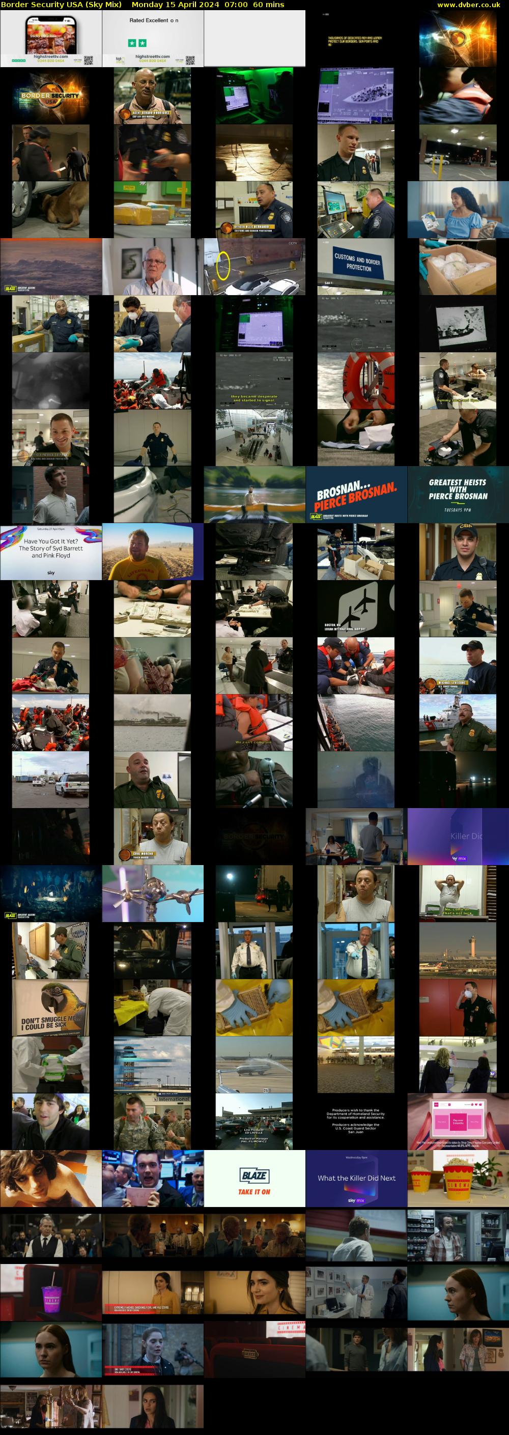 Border Security USA (Sky Mix) Monday 15 April 2024 07:00 - 08:00