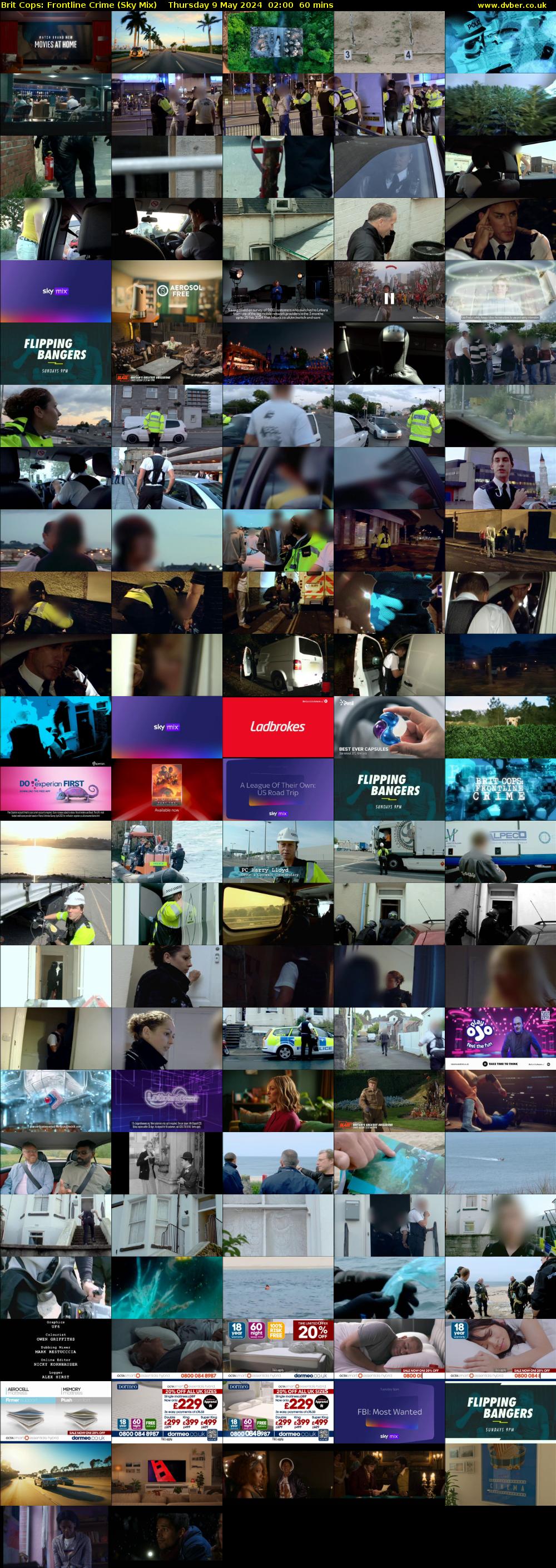 Brit Cops: Frontline Crime (Sky Mix) Thursday 9 May 2024 02:00 - 03:00
