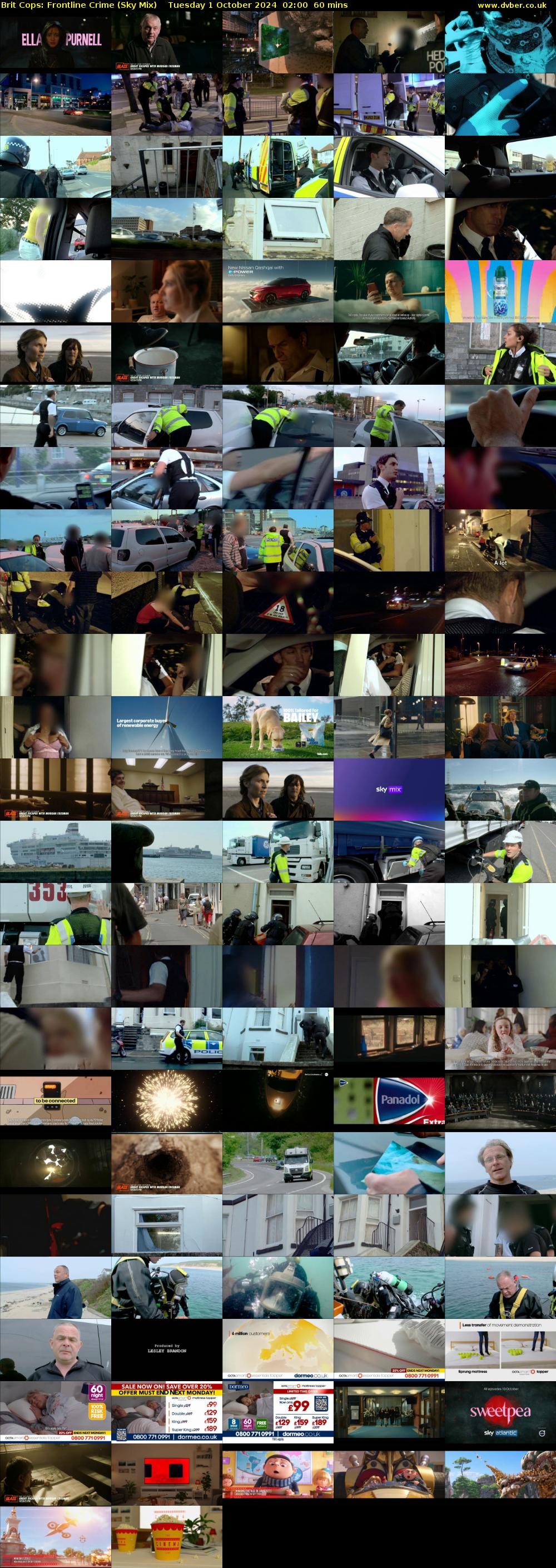 Brit Cops: Frontline Crime (Sky Mix) Tuesday 1 October 2024 02:00 - 03:00