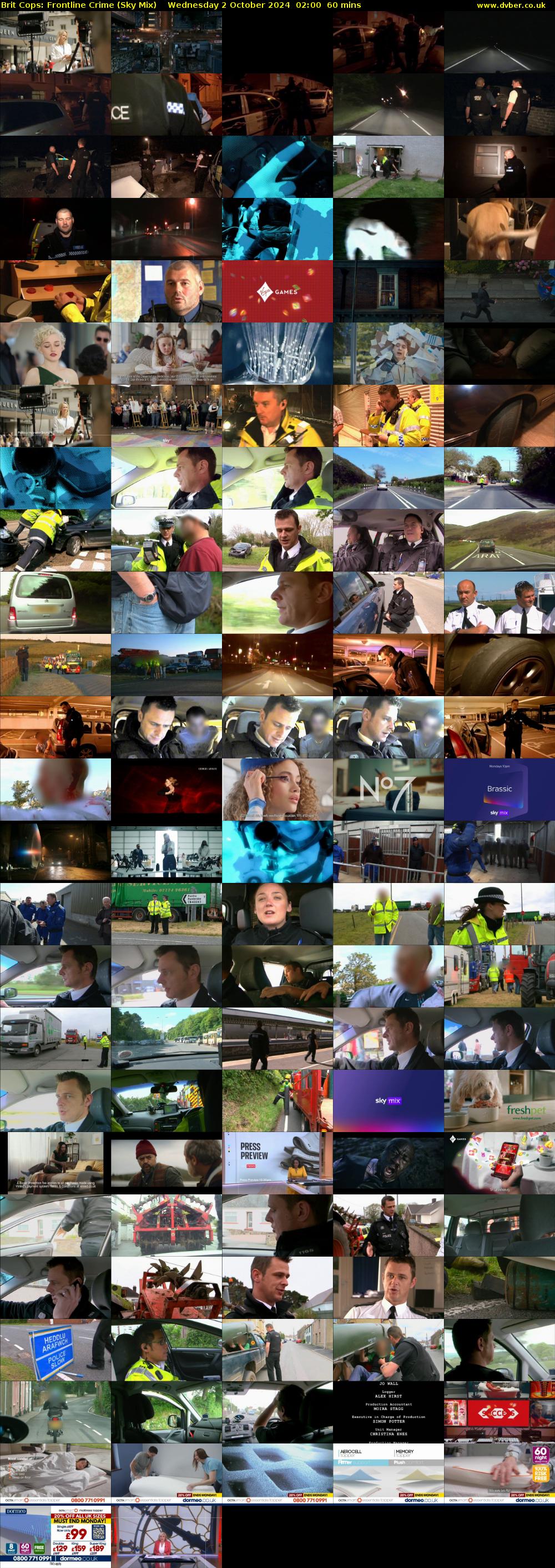 Brit Cops: Frontline Crime (Sky Mix) Wednesday 2 October 2024 02:00 - 03:00