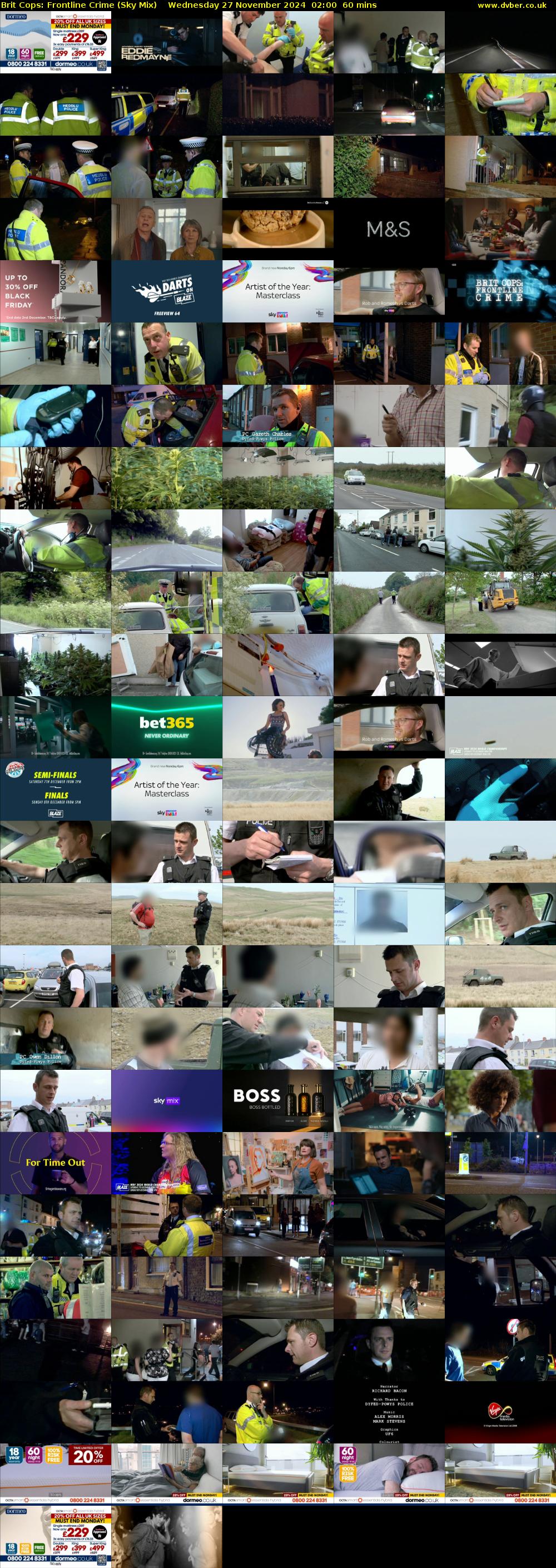 Brit Cops: Frontline Crime (Sky Mix) Wednesday 27 November 2024 02:00 - 03:00