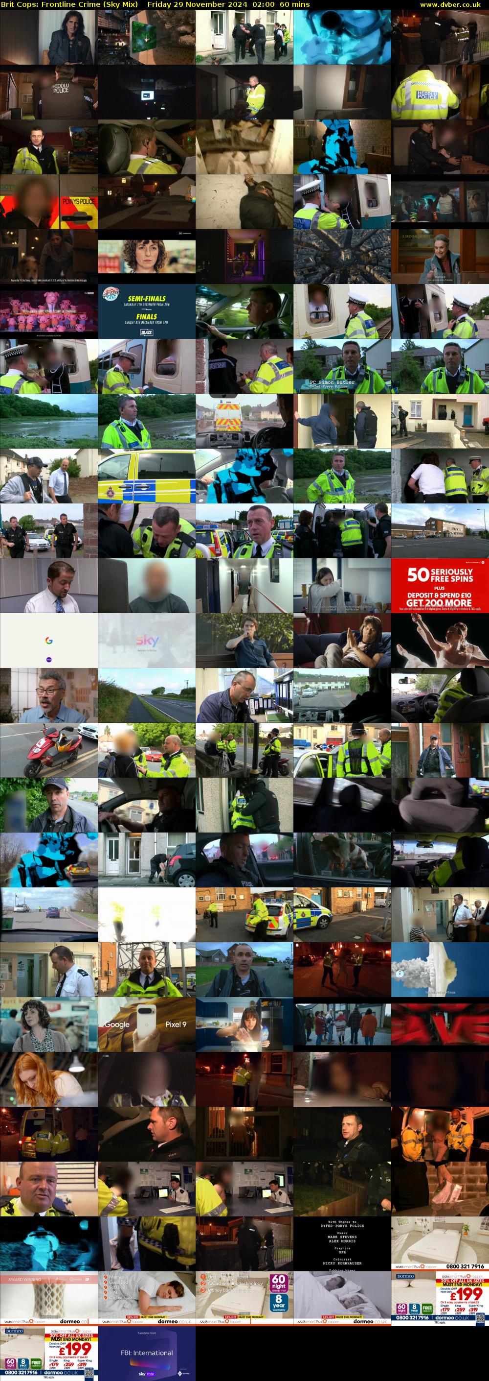 Brit Cops: Frontline Crime (Sky Mix) Friday 29 November 2024 02:00 - 03:00