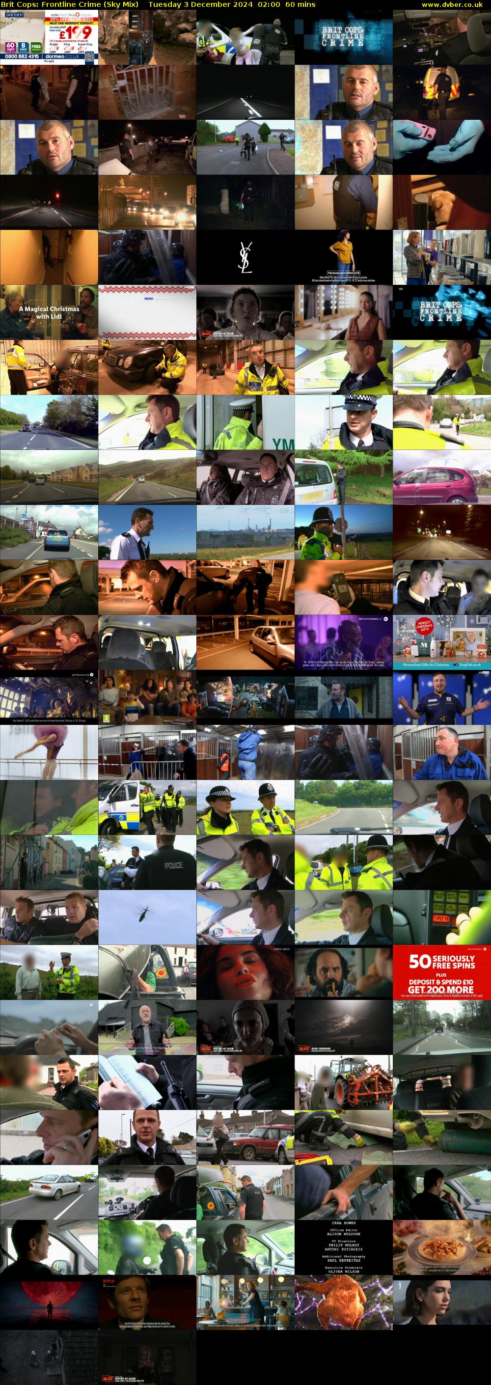 Brit Cops: Frontline Crime (Sky Mix) Tuesday 3 December 2024 02:00 - 03:00