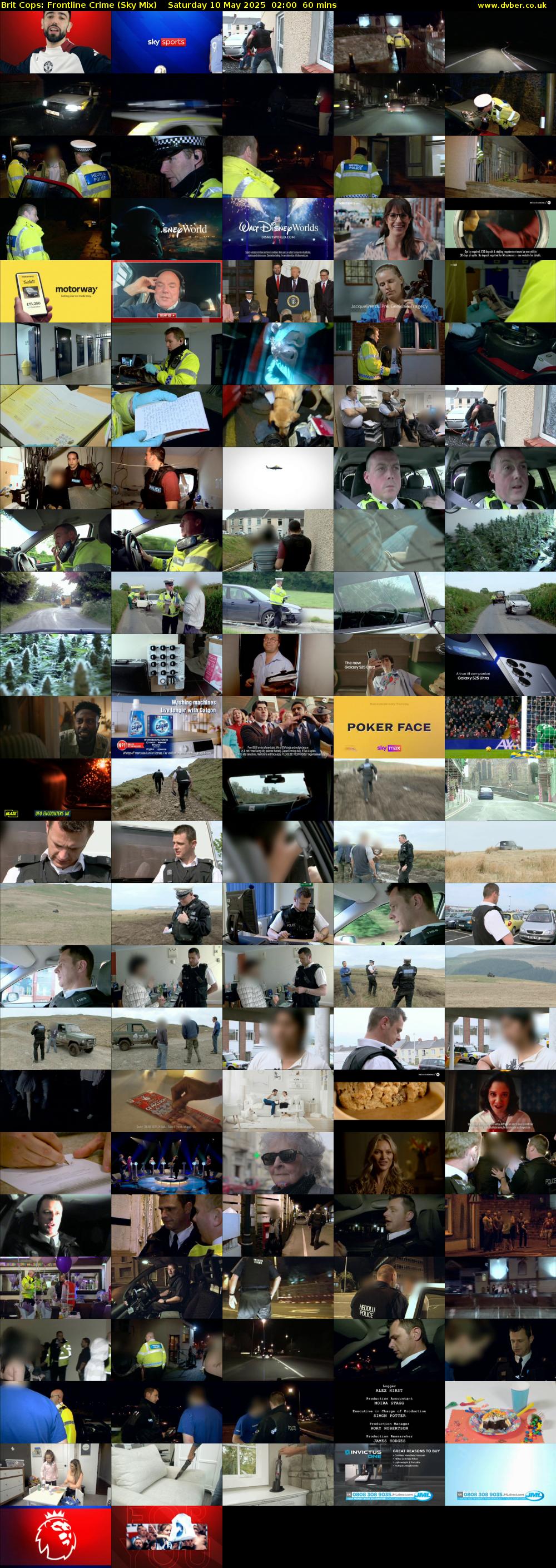 Brit Cops: Frontline Crime (Sky Mix) Saturday 10 May 2025 02:00 - 03:00