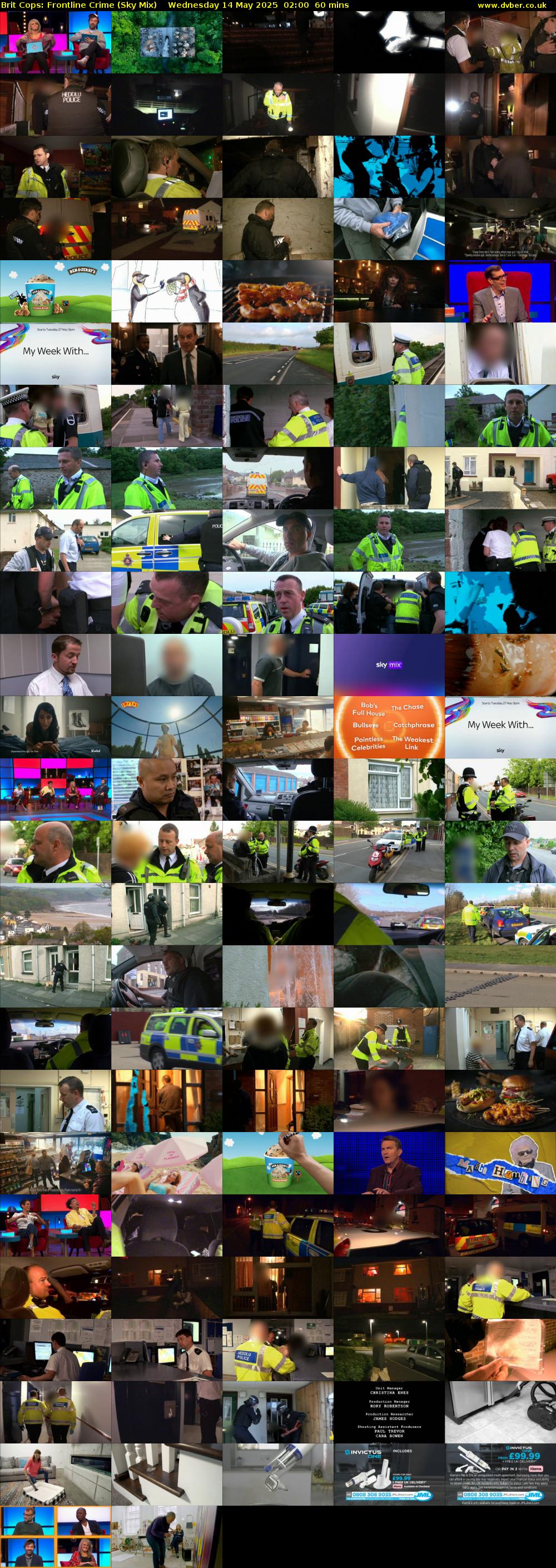 Brit Cops: Frontline Crime (Sky Mix) Wednesday 14 May 2025 02:00 - 03:00