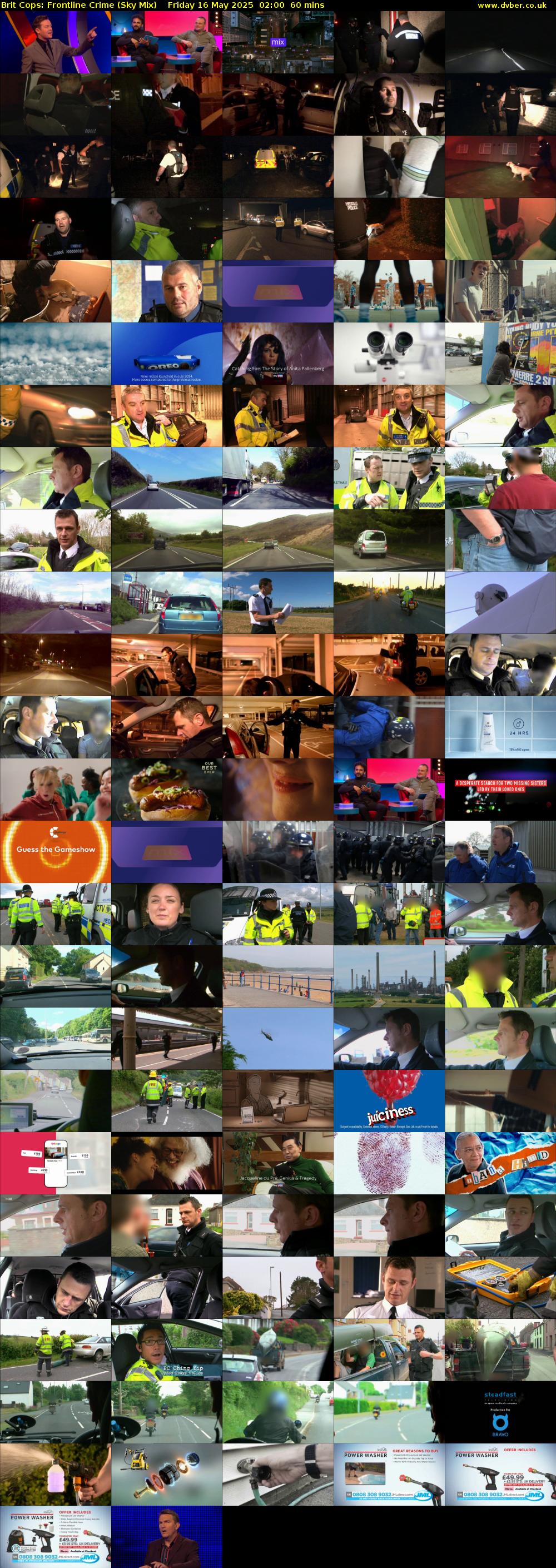 Brit Cops: Frontline Crime (Sky Mix) Friday 16 May 2025 02:00 - 03:00