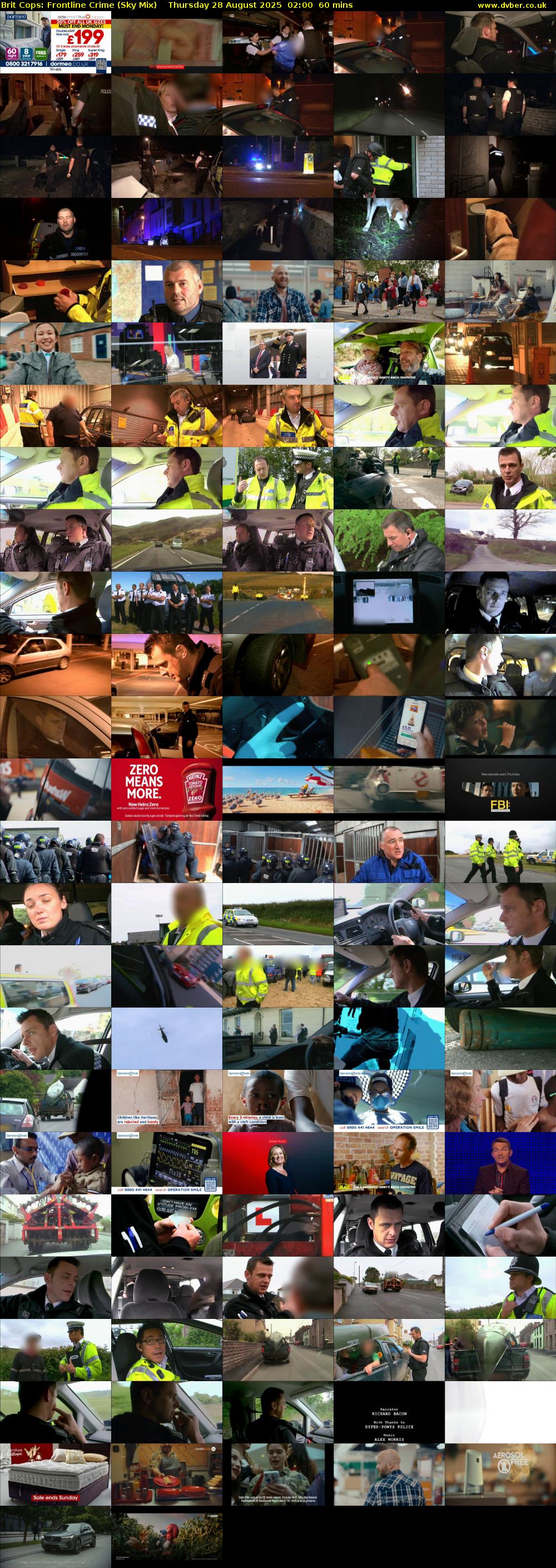 Brit Cops: Frontline Crime (Sky Mix) Thursday 28 August 2025 02:00 - 03:00
