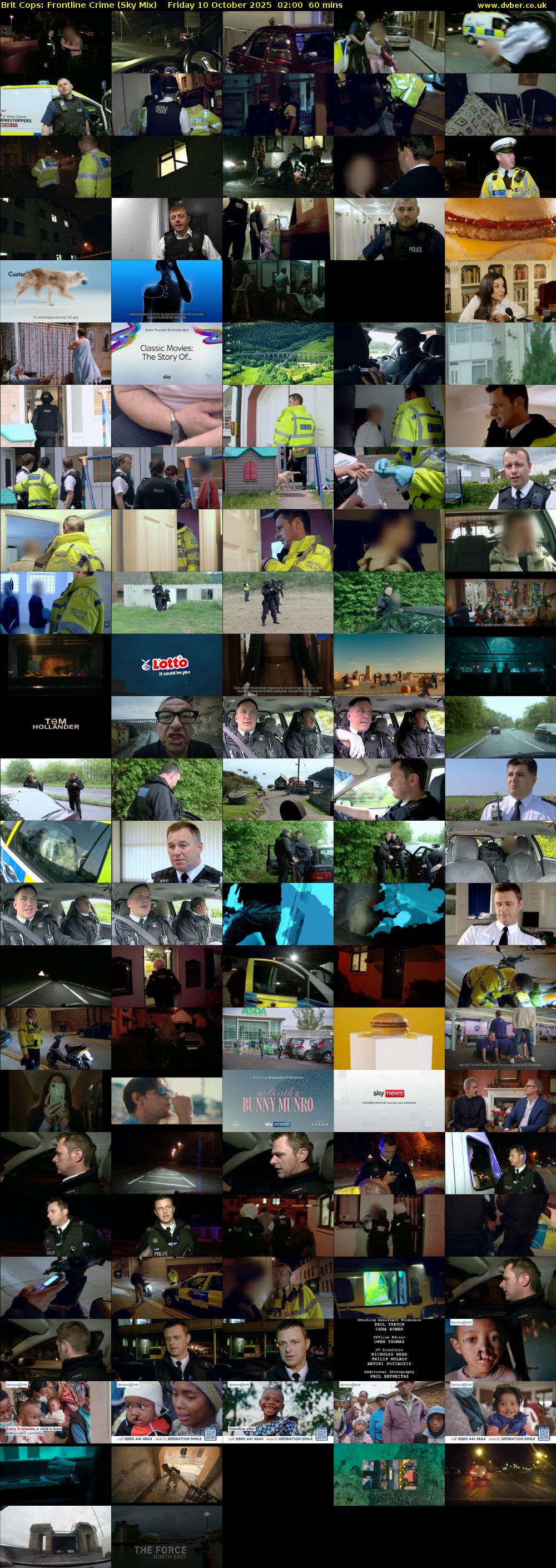 Brit Cops: Frontline Crime (Sky Mix) Friday 10 October 2025 02:00 - 03:00