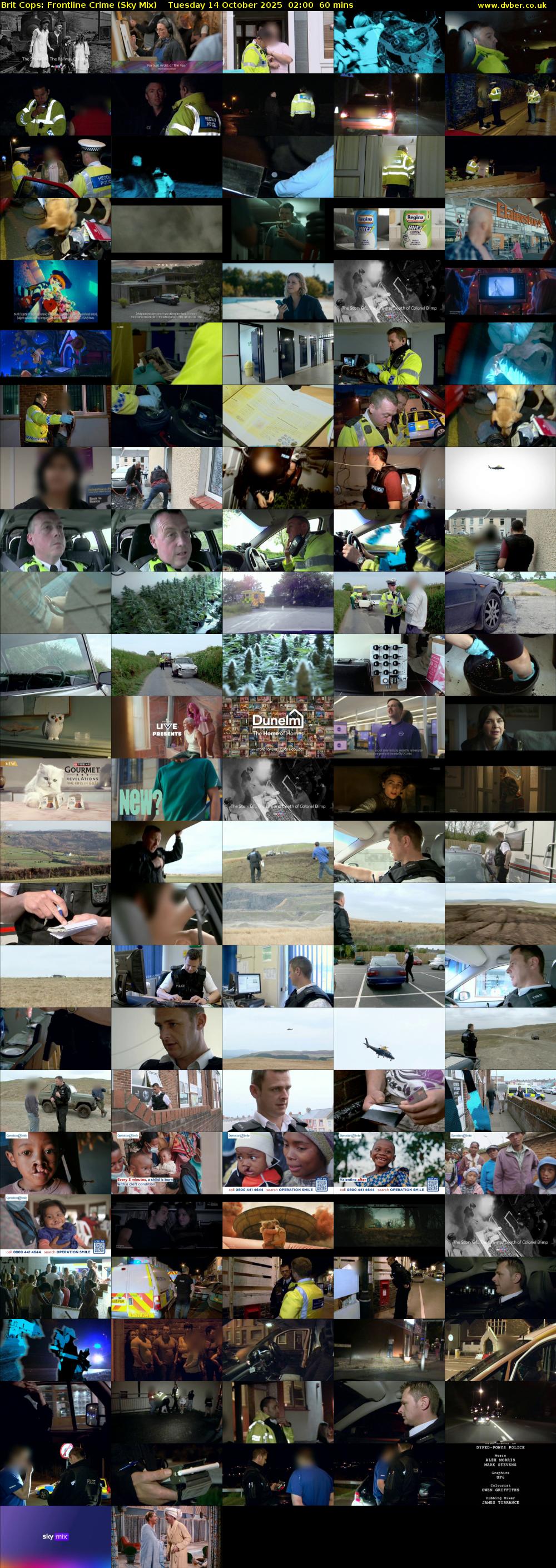 Brit Cops: Frontline Crime (Sky Mix) Tuesday 14 October 2025 02:00 - 03:00