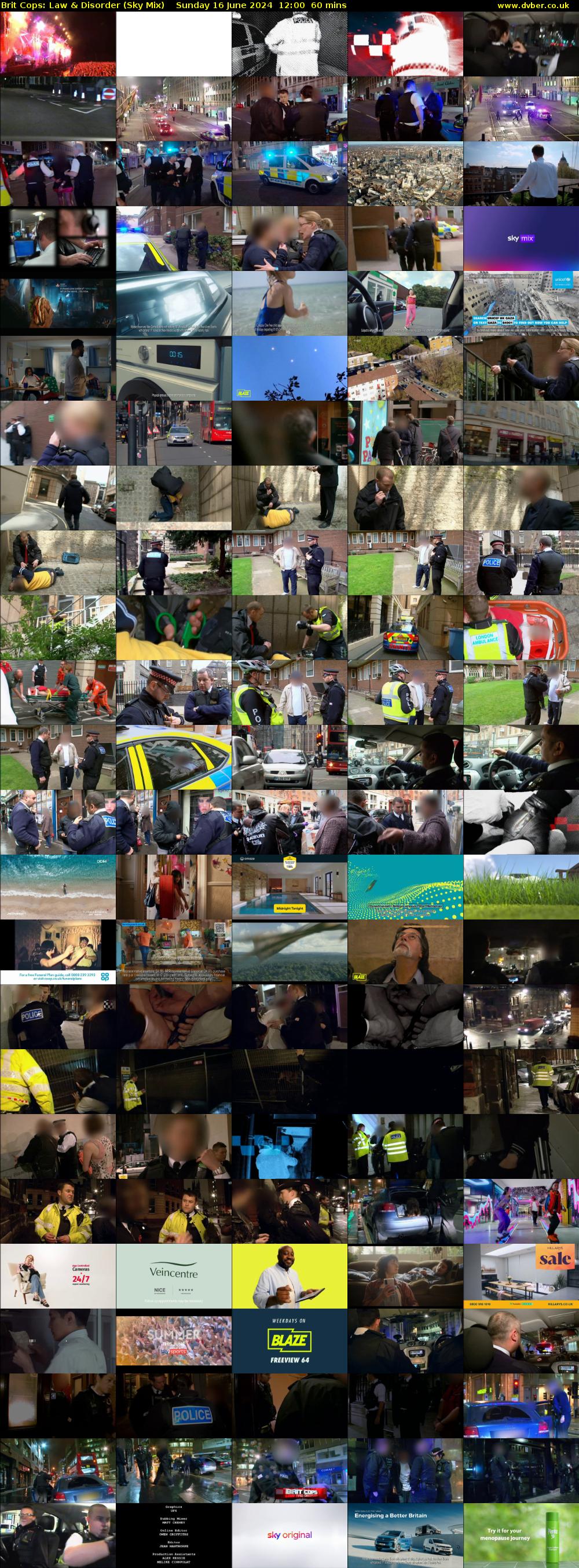 Brit Cops: Law & Disorder (Sky Mix) Sunday 16 June 2024 12:00 - 13:00