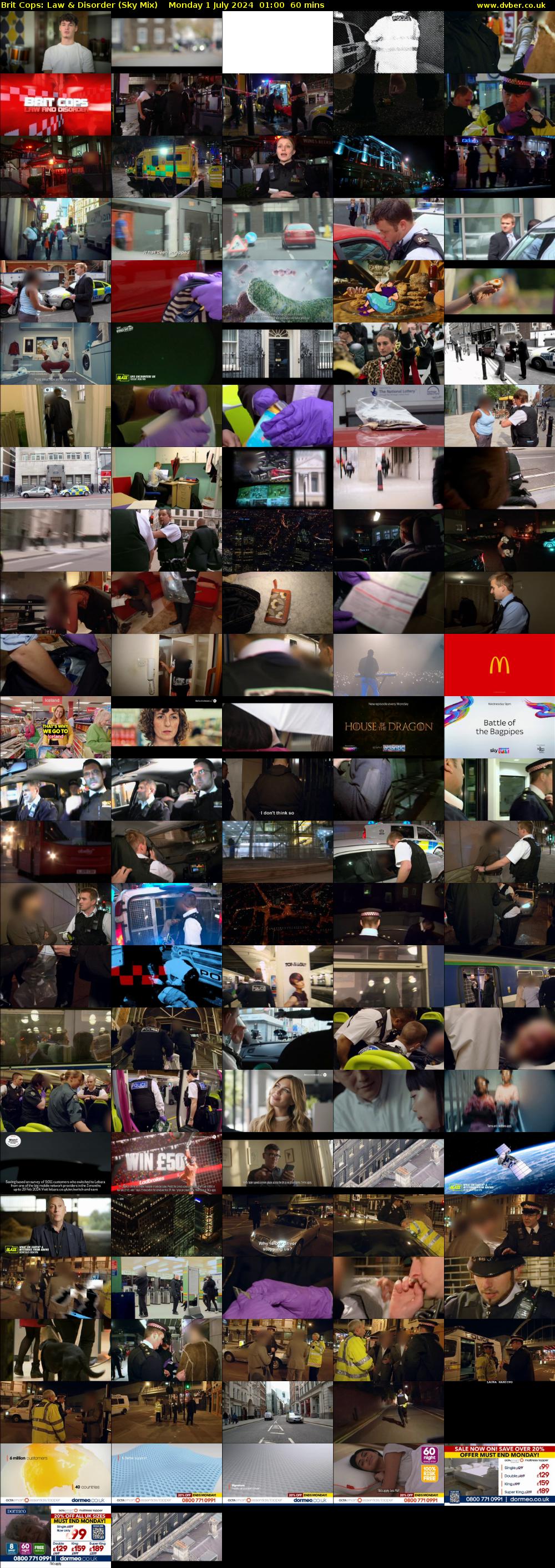 Brit Cops: Law & Disorder (Sky Mix) Monday 1 July 2024 01:00 - 02:00