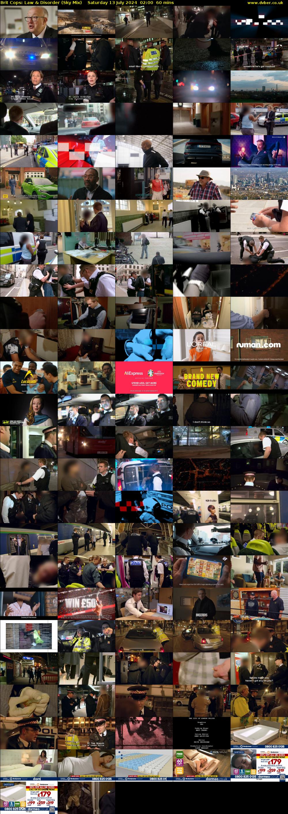 Brit Cops: Law & Disorder (Sky Mix) Saturday 13 July 2024 02:00 - 03:00
