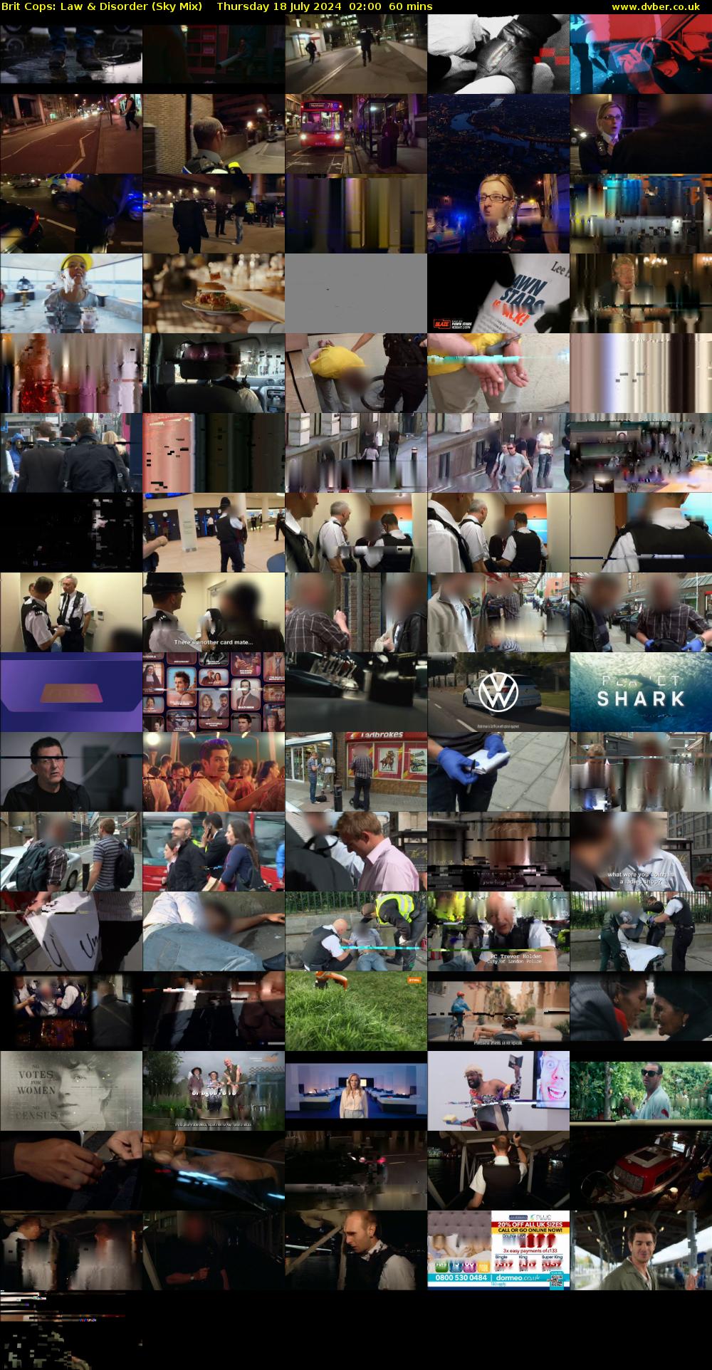 Brit Cops: Law & Disorder (Sky Mix) Thursday 18 July 2024 02:00 - 03:00