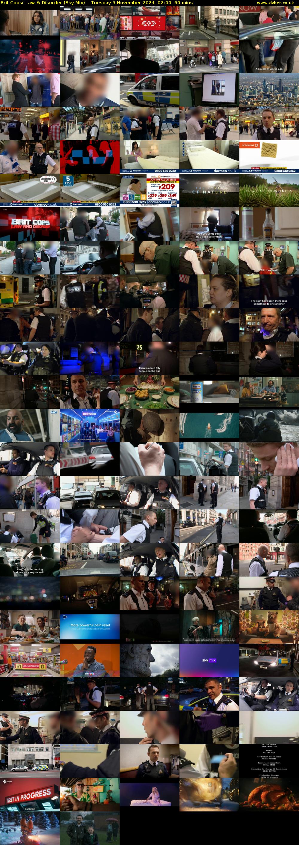 Brit Cops: Law & Disorder (Sky Mix) Tuesday 5 November 2024 02:00 - 03:00