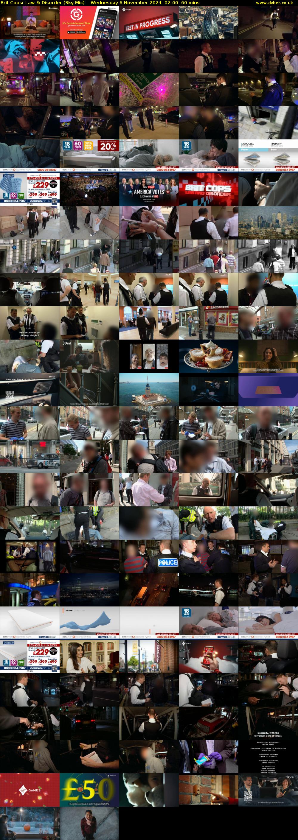 Brit Cops: Law & Disorder (Sky Mix) Wednesday 6 November 2024 02:00 - 03:00