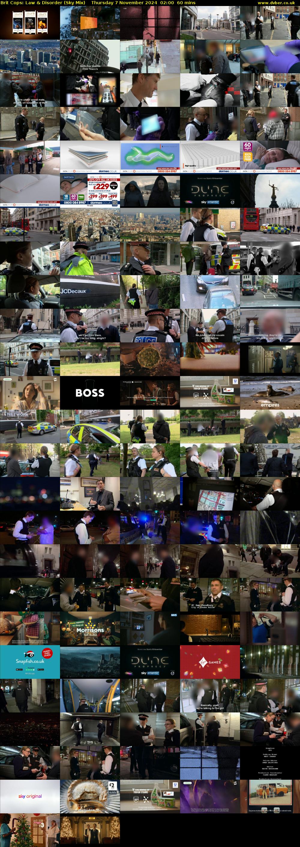 Brit Cops: Law & Disorder (Sky Mix) Thursday 7 November 2024 02:00 - 03:00