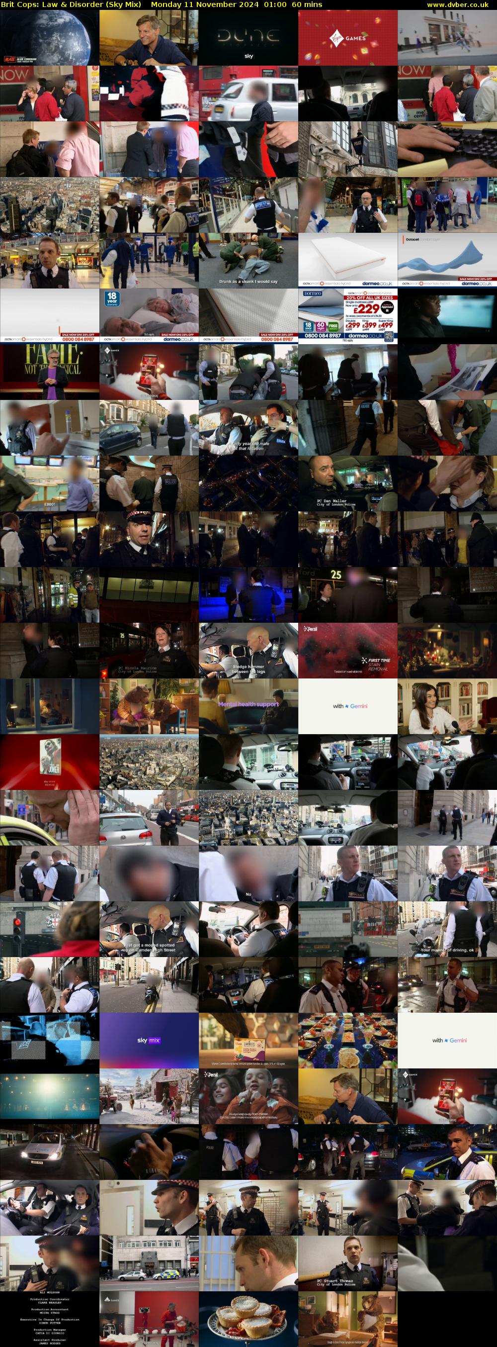 Brit Cops: Law & Disorder (Sky Mix) Monday 11 November 2024 01:00 - 02:00