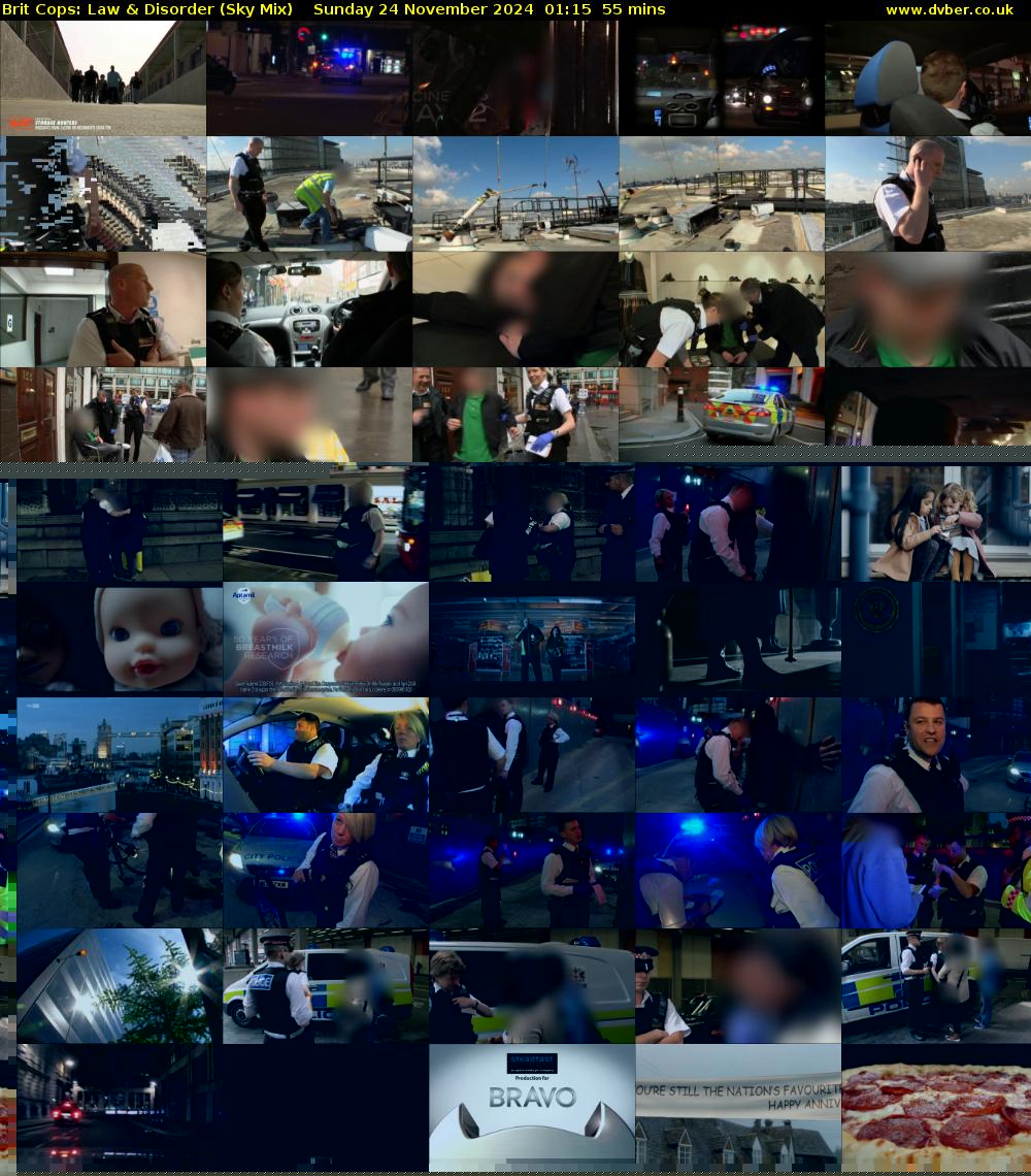 Brit Cops: Law & Disorder (Sky Mix) Sunday 24 November 2024 01:15 - 02:10