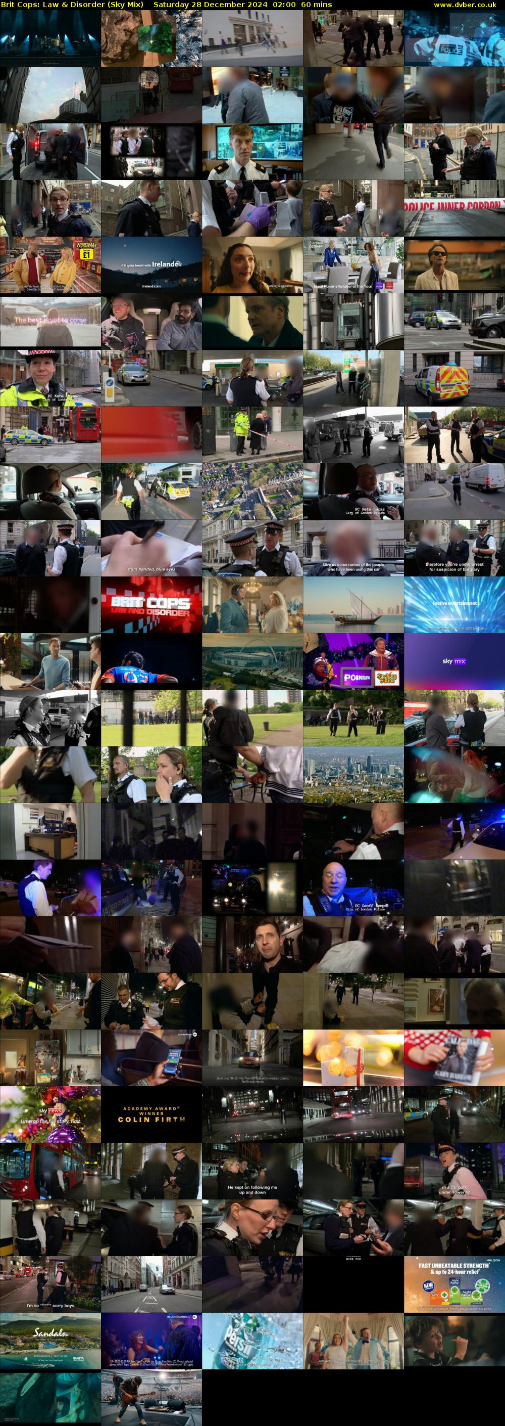Brit Cops: Law & Disorder (Sky Mix) Saturday 28 December 2024 02:00 - 03:00
