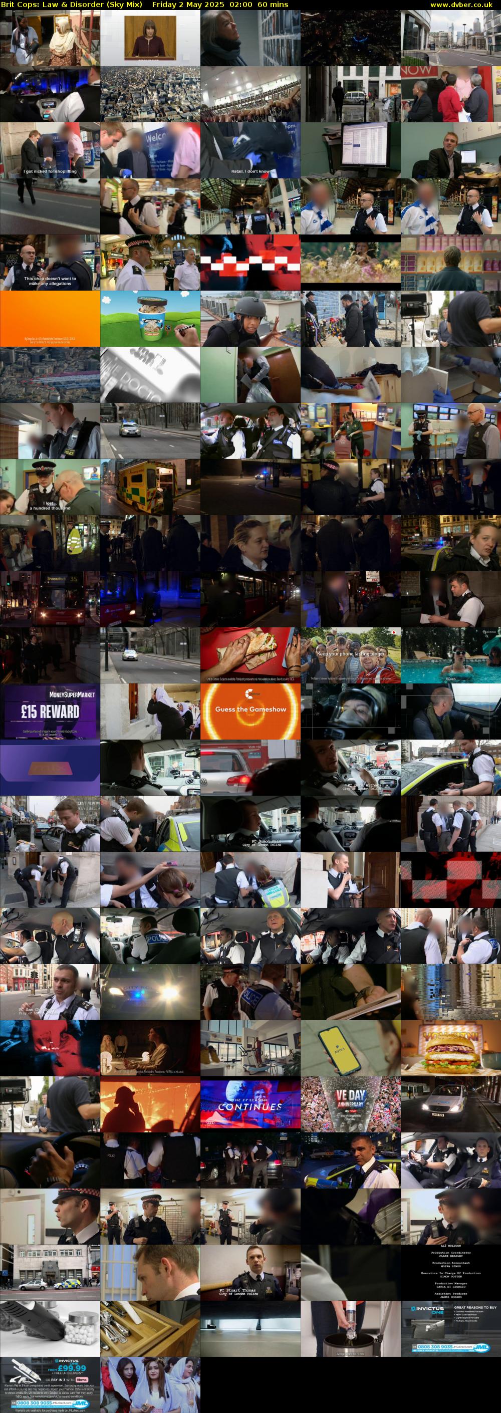 Brit Cops: Law & Disorder (Sky Mix) Friday 2 May 2025 02:00 - 03:00