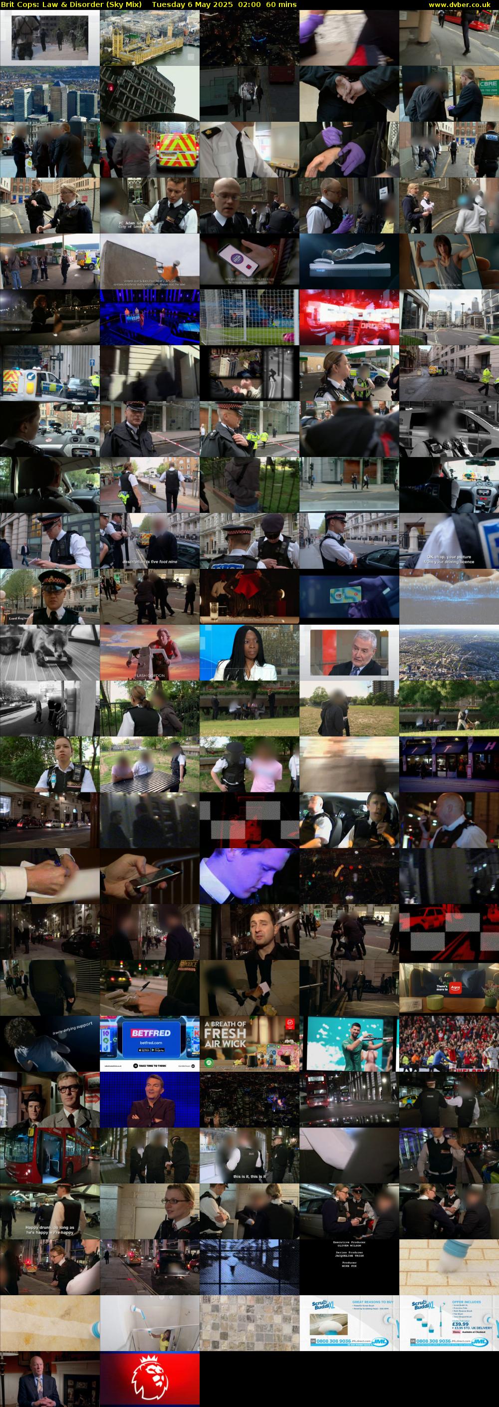 Brit Cops: Law & Disorder (Sky Mix) Tuesday 6 May 2025 02:00 - 03:00