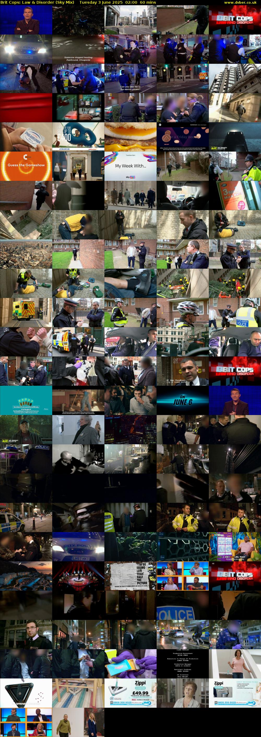 Brit Cops: Law & Disorder (Sky Mix) Tuesday 3 June 2025 02:00 - 03:00