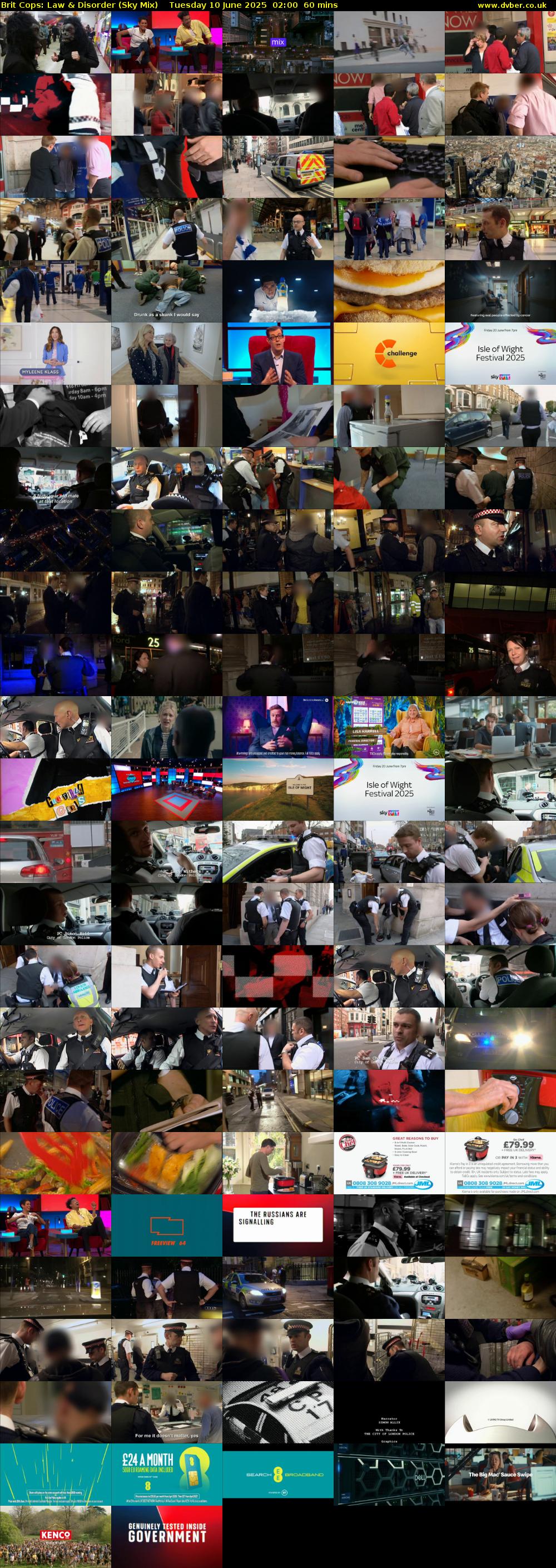 Brit Cops: Law & Disorder (Sky Mix) Tuesday 10 June 2025 02:00 - 03:00