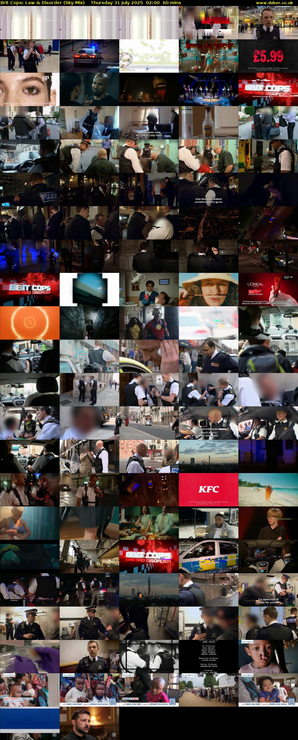 Brit Cops: Law & Disorder (Sky Mix) Thursday 31 July 2025 02:00 - 03:00