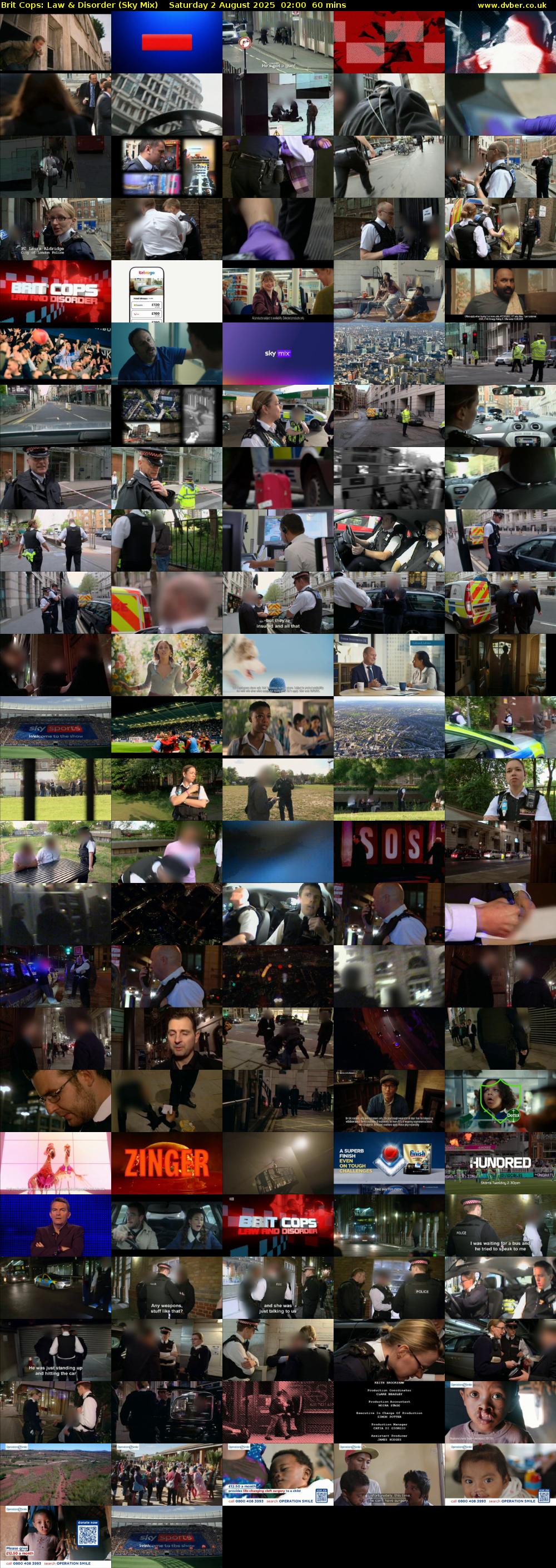 Brit Cops: Law & Disorder (Sky Mix) Saturday 2 August 2025 02:00 - 03:00