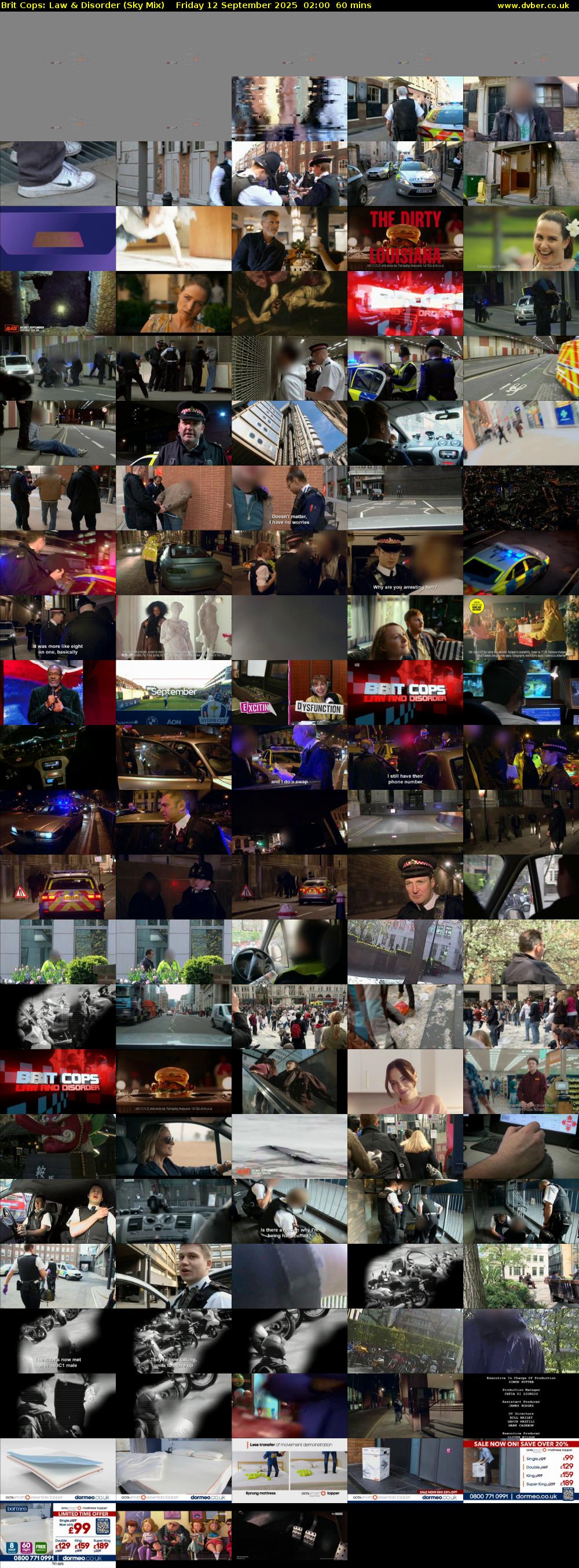 Brit Cops: Law & Disorder (Sky Mix) Friday 12 September 2025 02:00 - 03:00