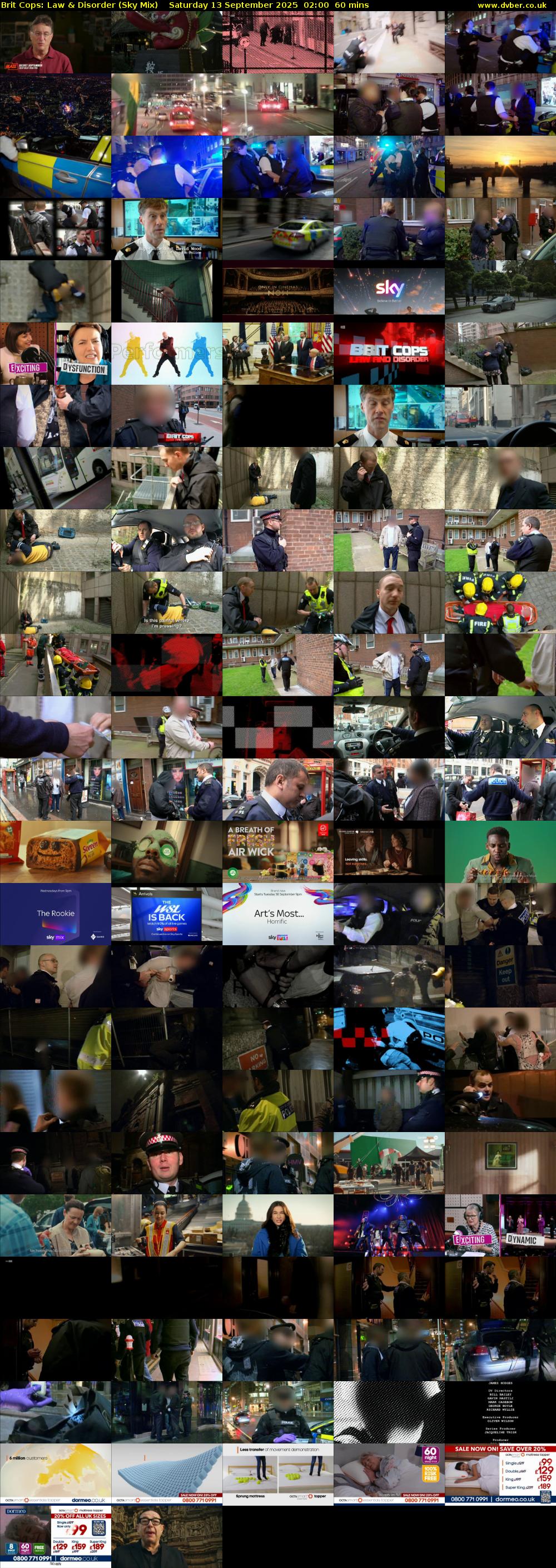 Brit Cops: Law & Disorder (Sky Mix) Saturday 13 September 2025 02:00 - 03:00