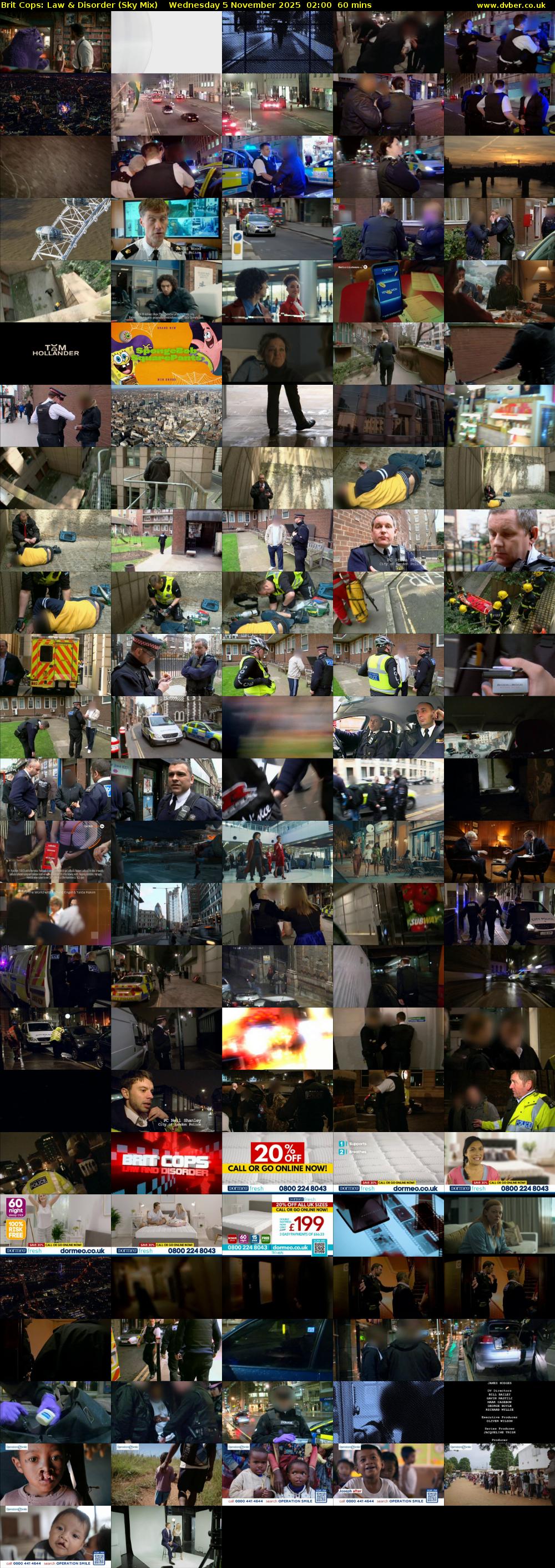 Brit Cops: Law & Disorder (Sky Mix) Wednesday 5 November 2025 02:00 - 03:00