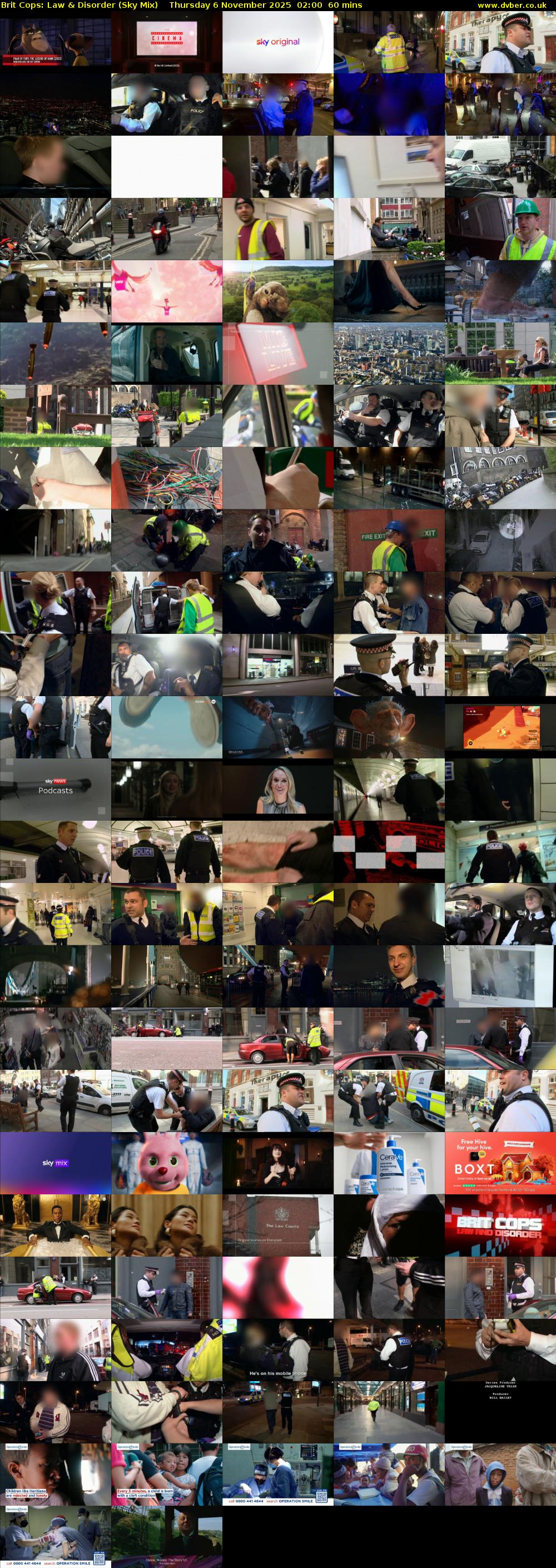 Brit Cops: Law & Disorder (Sky Mix) Thursday 6 November 2025 02:00 - 03:00